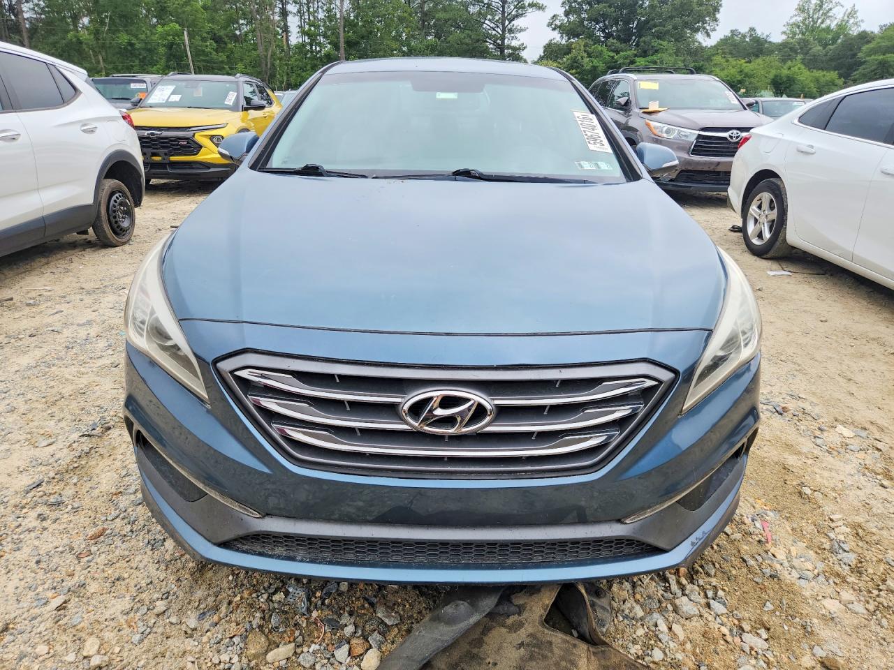2015 Hyundai Sonata Sport Teal vin: 5NPE34AF8FH081588