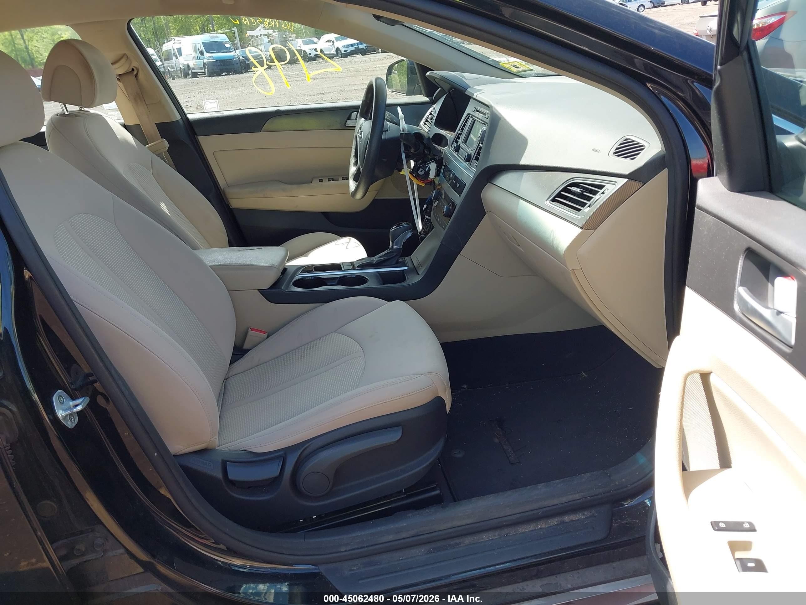 2015 Hyundai Sonata Sport Black vin: 5NPE34AF8FH082210