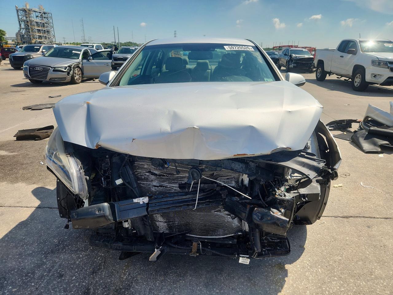 2015 Hyundai Sonata Sport Silver vin: 5NPE34AF8FH085947