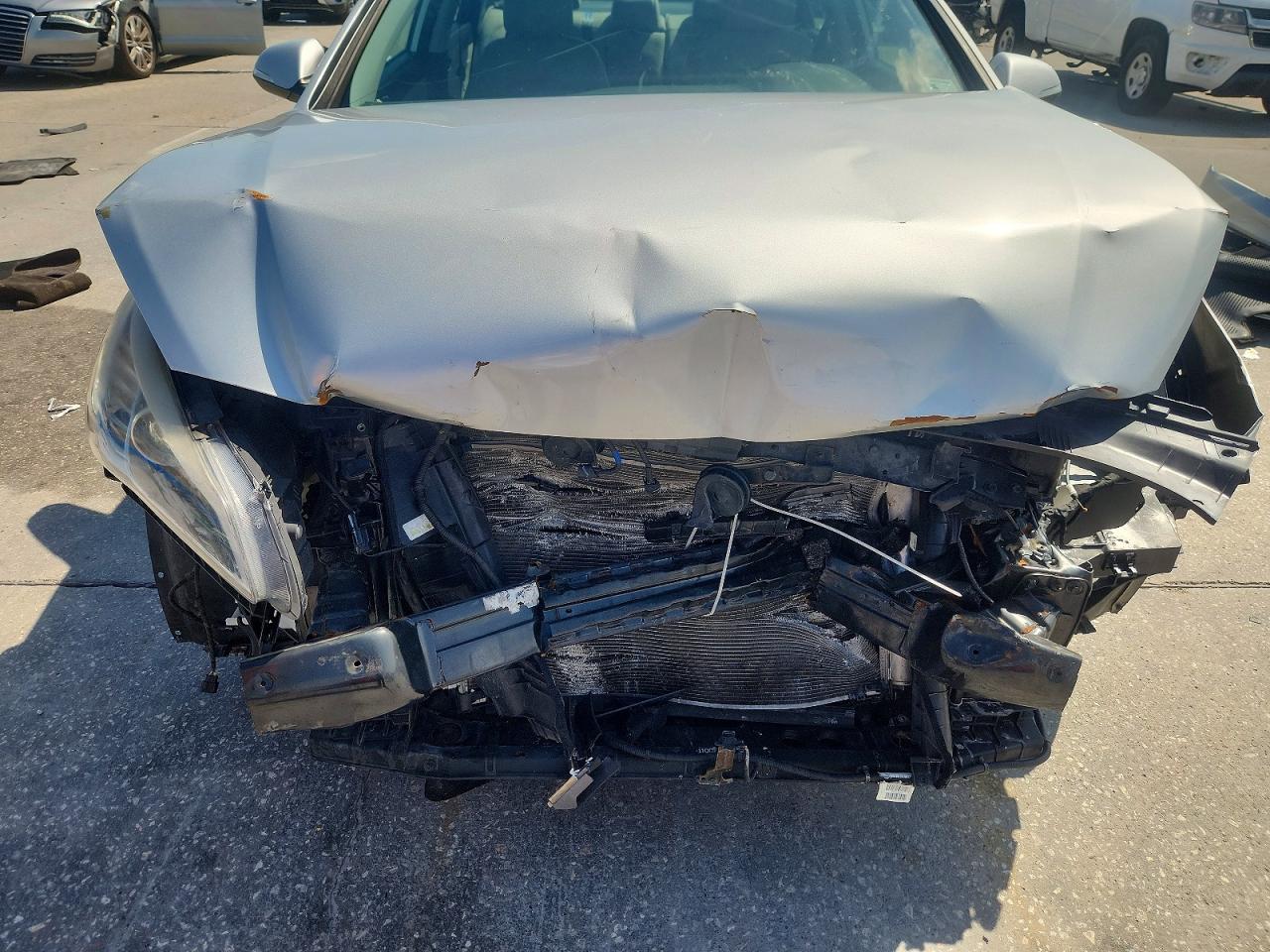2015 Hyundai Sonata Sport Silver vin: 5NPE34AF8FH085947