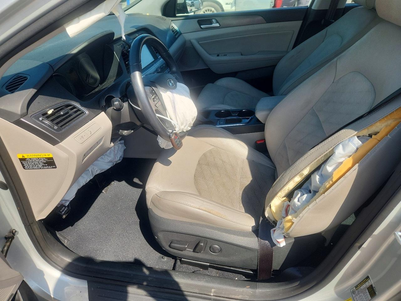 2015 Hyundai Sonata Sport Silver vin: 5NPE34AF8FH085947