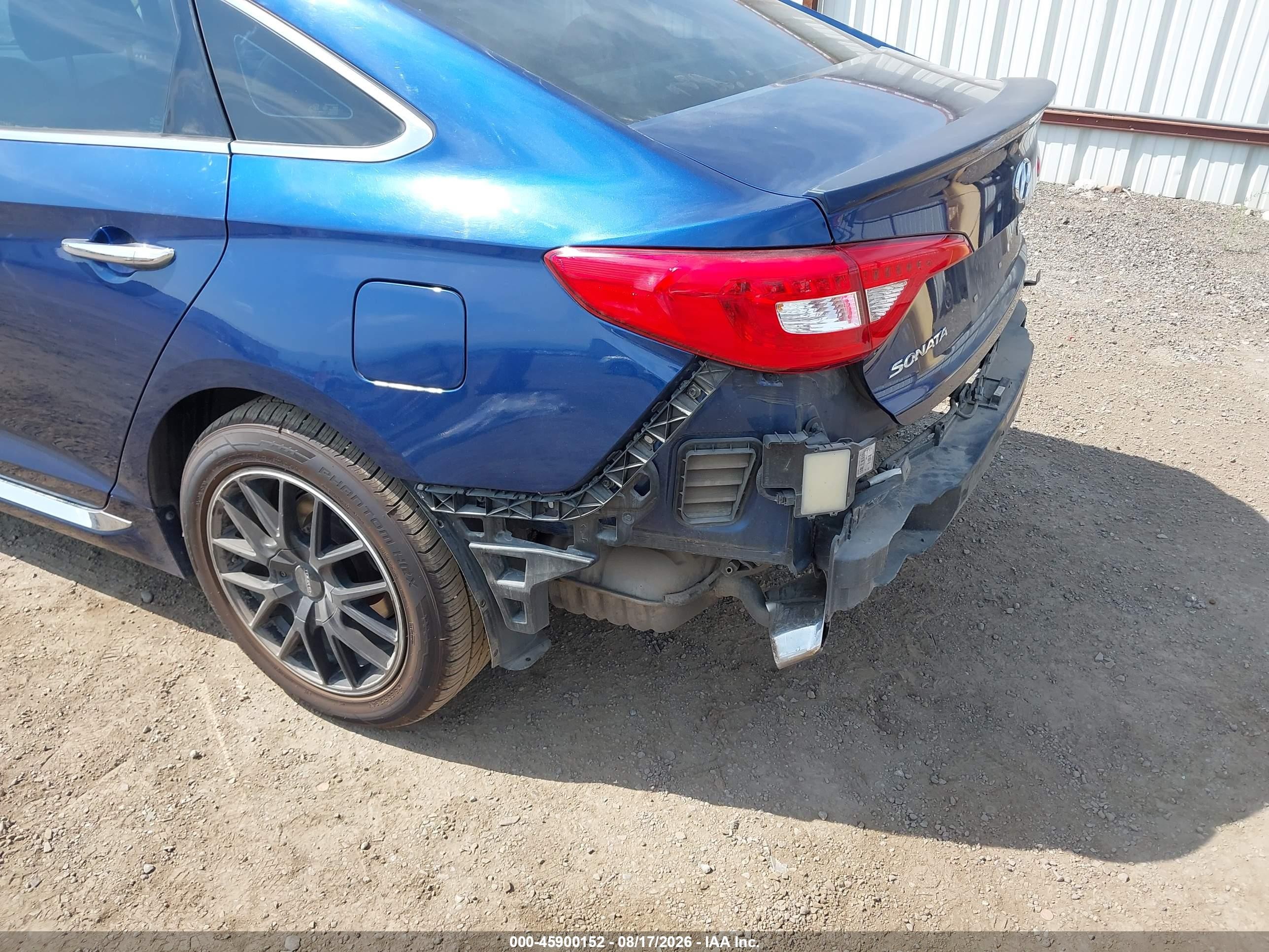 2015 Hyundai Sonata Limited Blue vin: 5NPE34AF8FH099251