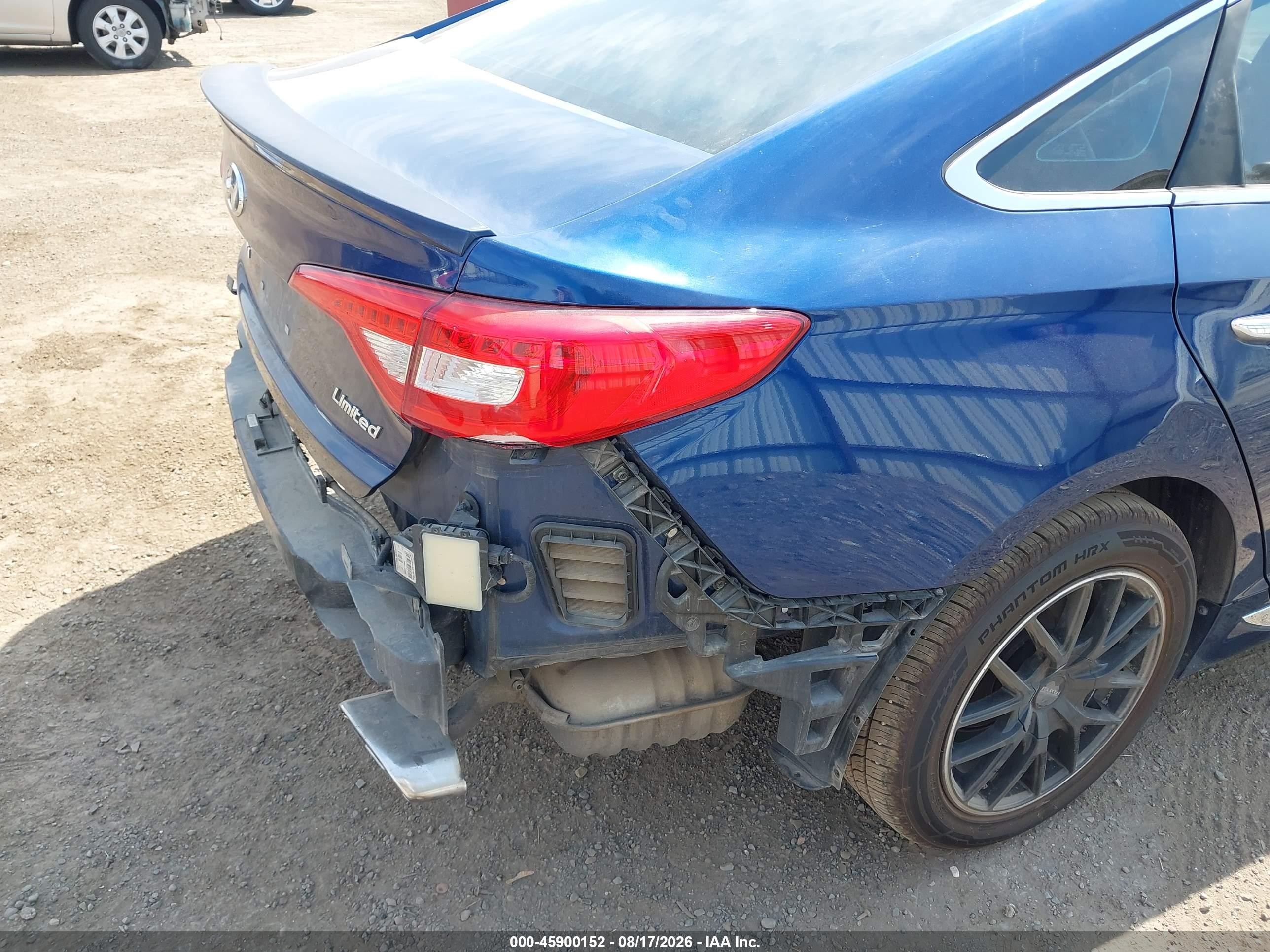 2015 Hyundai Sonata Limited Blue vin: 5NPE34AF8FH099251