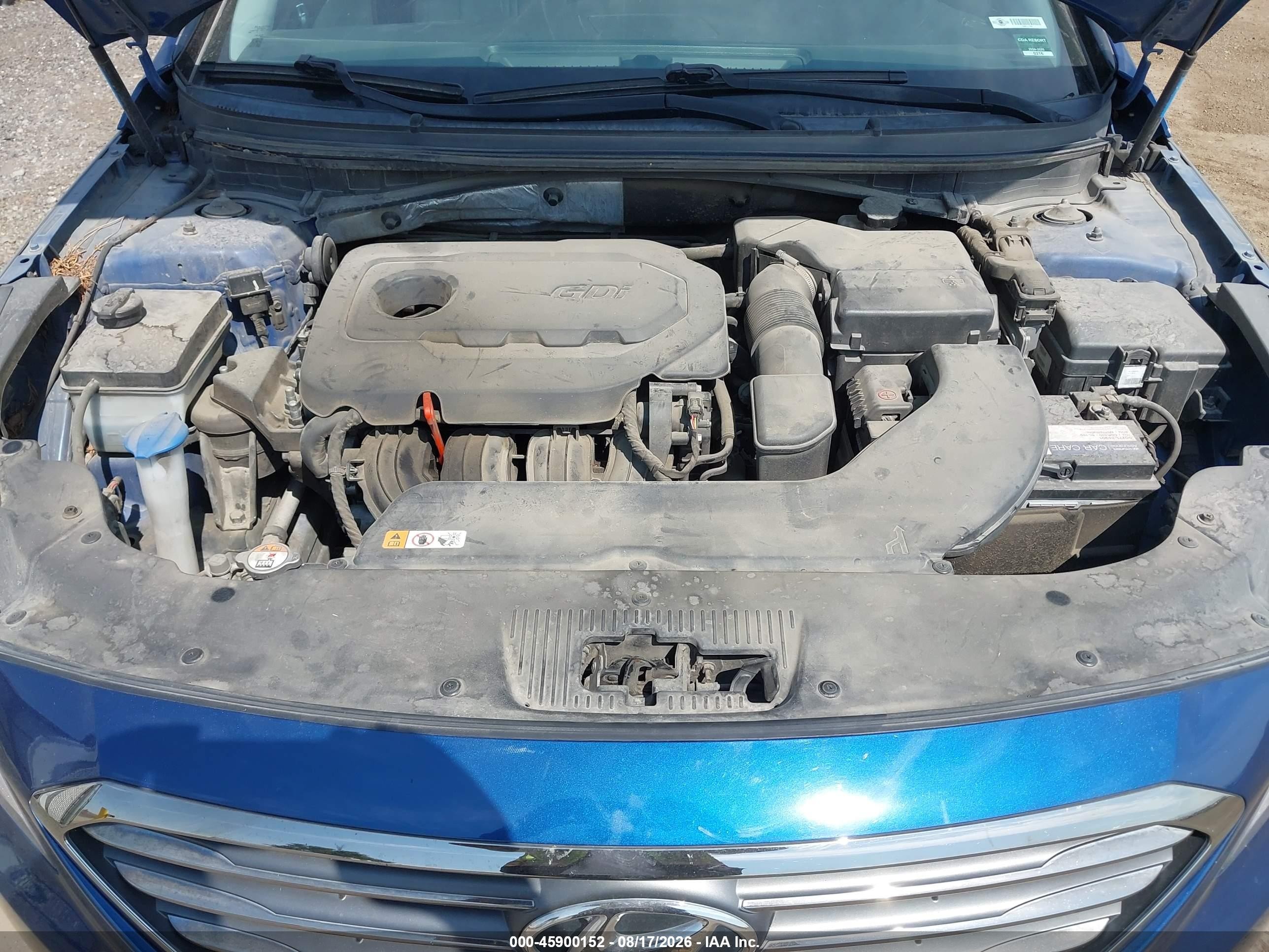 2015 Hyundai Sonata Limited Blue vin: 5NPE34AF8FH099251