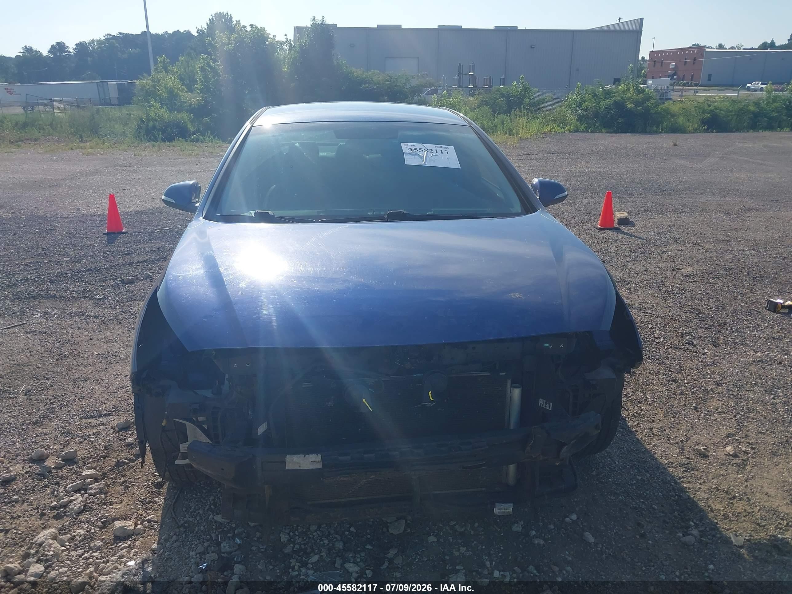 2015 Hyundai Sonata Sport Blue vin: 5NPE34AF8FH131020