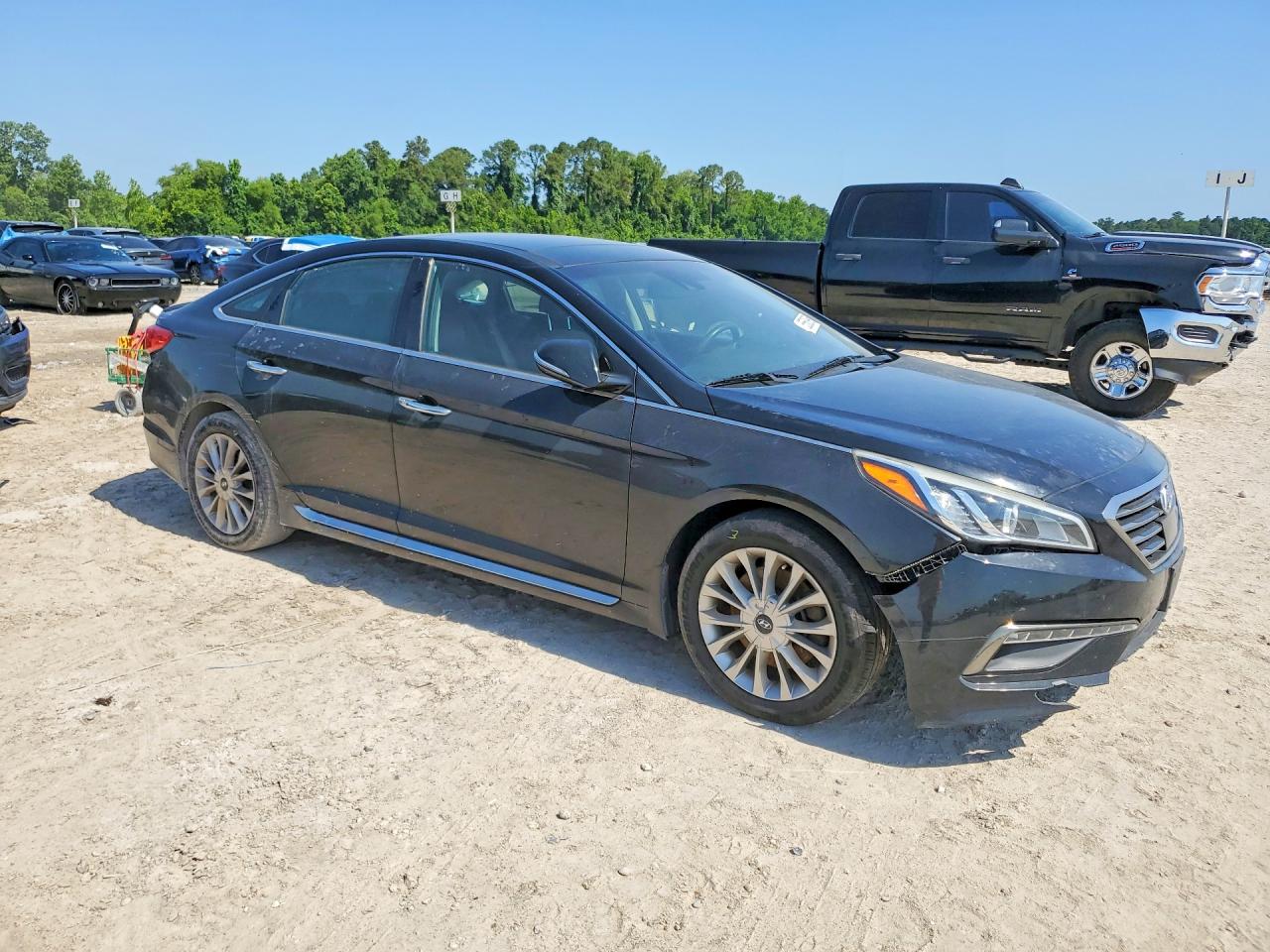 2015 Hyundai Sonata Limited Black vin: 5NPE34AF8FH132250
