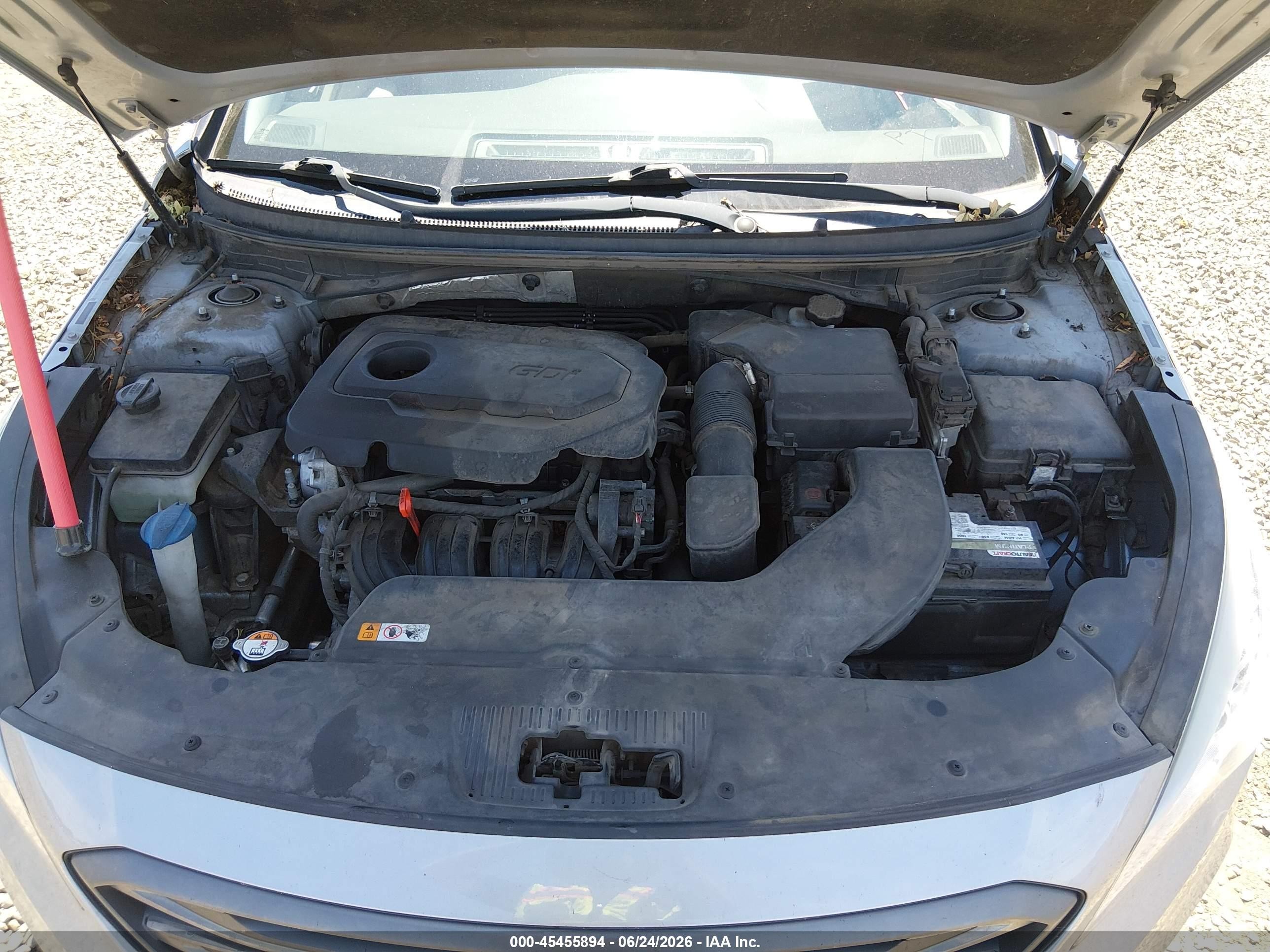 2015 Hyundai Sonata Sport Silver vin: 5NPE34AF8FH135259