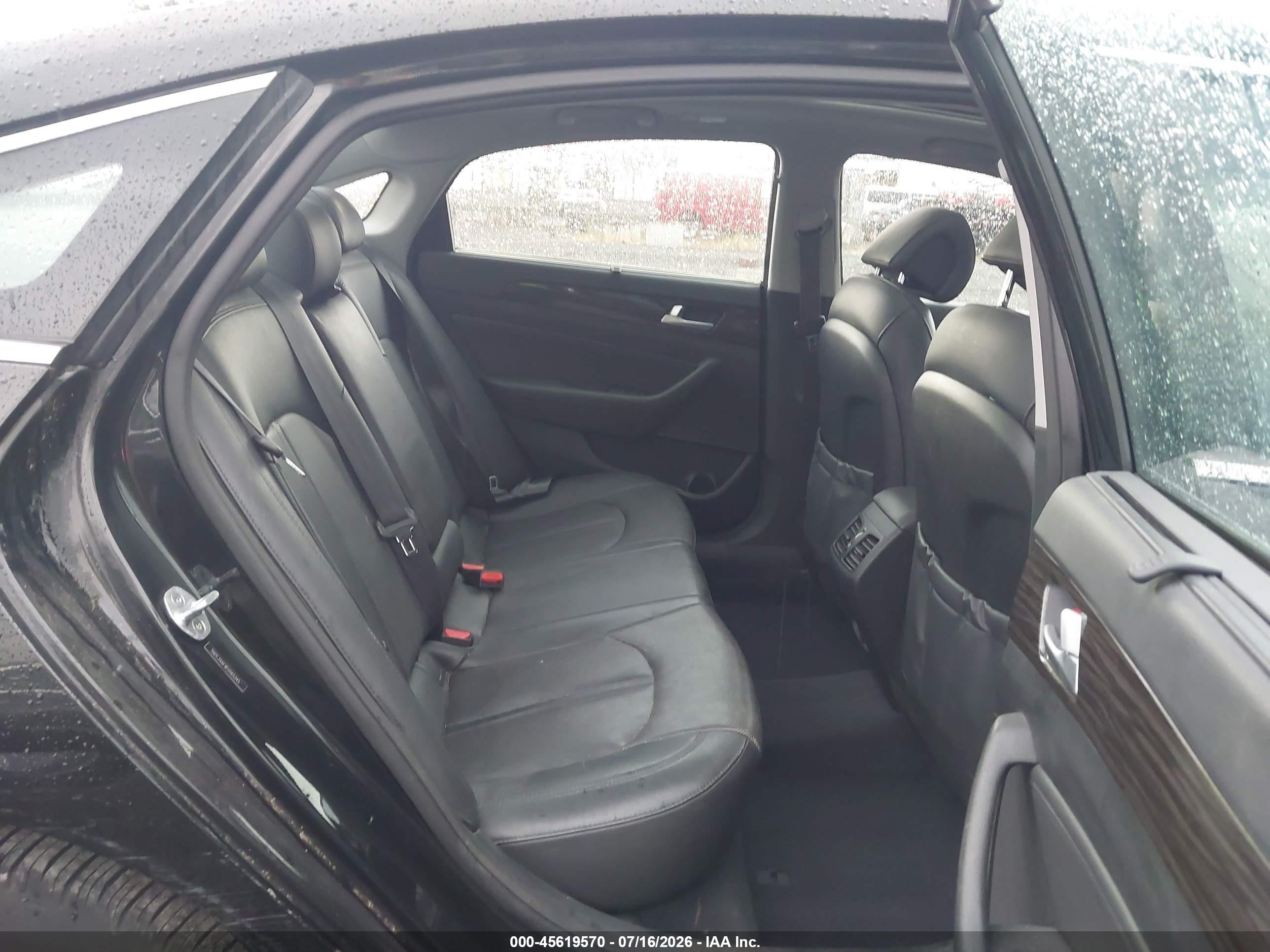 2015 Hyundai Sonata Limited Black vin: 5NPE34AF8FH165345