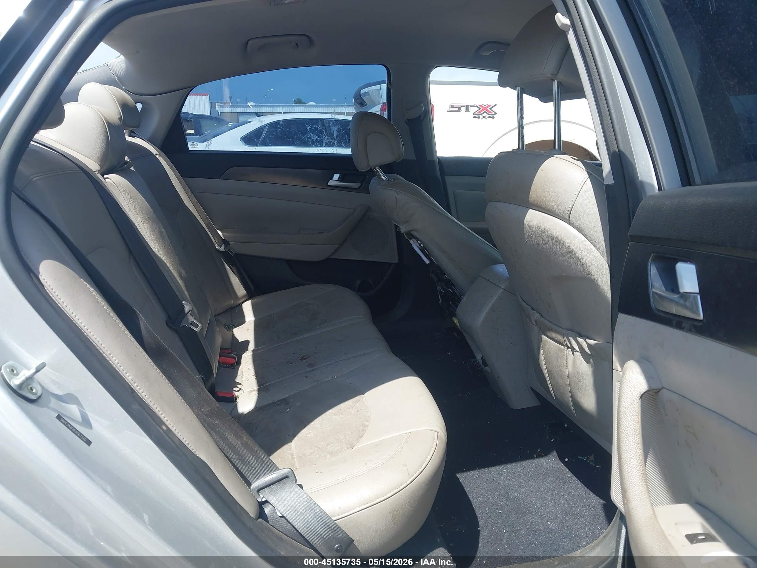 2015 Hyundai Sonata Sport Gray vin: 5NPE34AF8FH167340