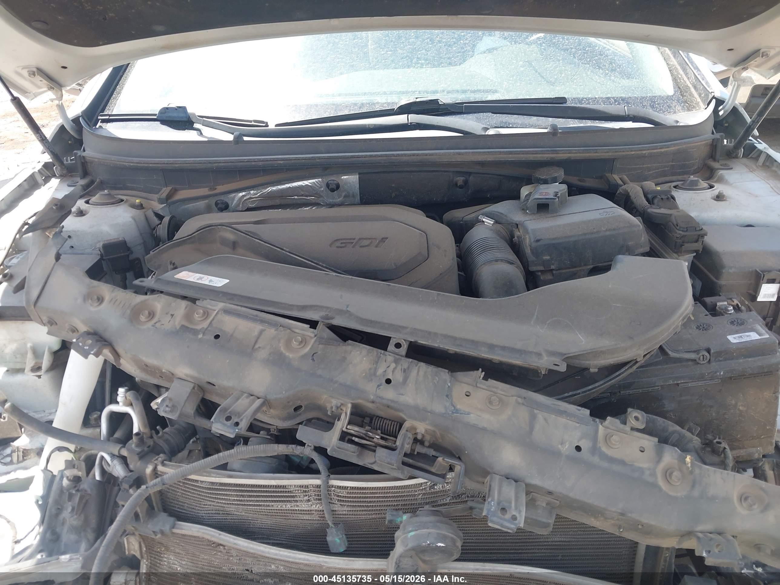 2015 Hyundai Sonata Sport Gray vin: 5NPE34AF8FH167340
