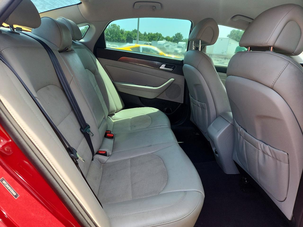 2015 Hyundai Sonata Sport Red vin: 5NPE34AF8FH204404