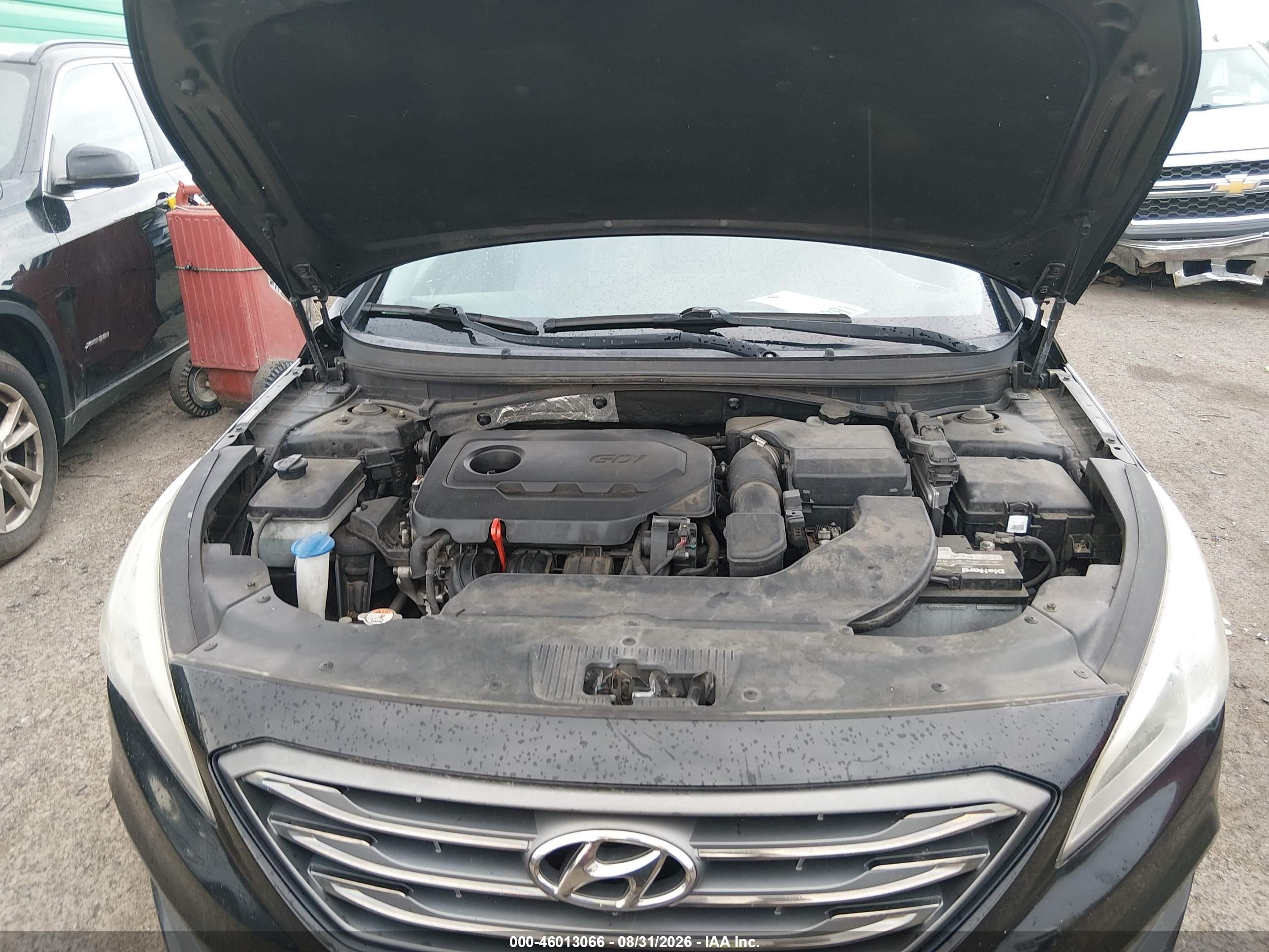 2015 Hyundai Sonata Sport Black vin: 5NPE34AF8FH216570