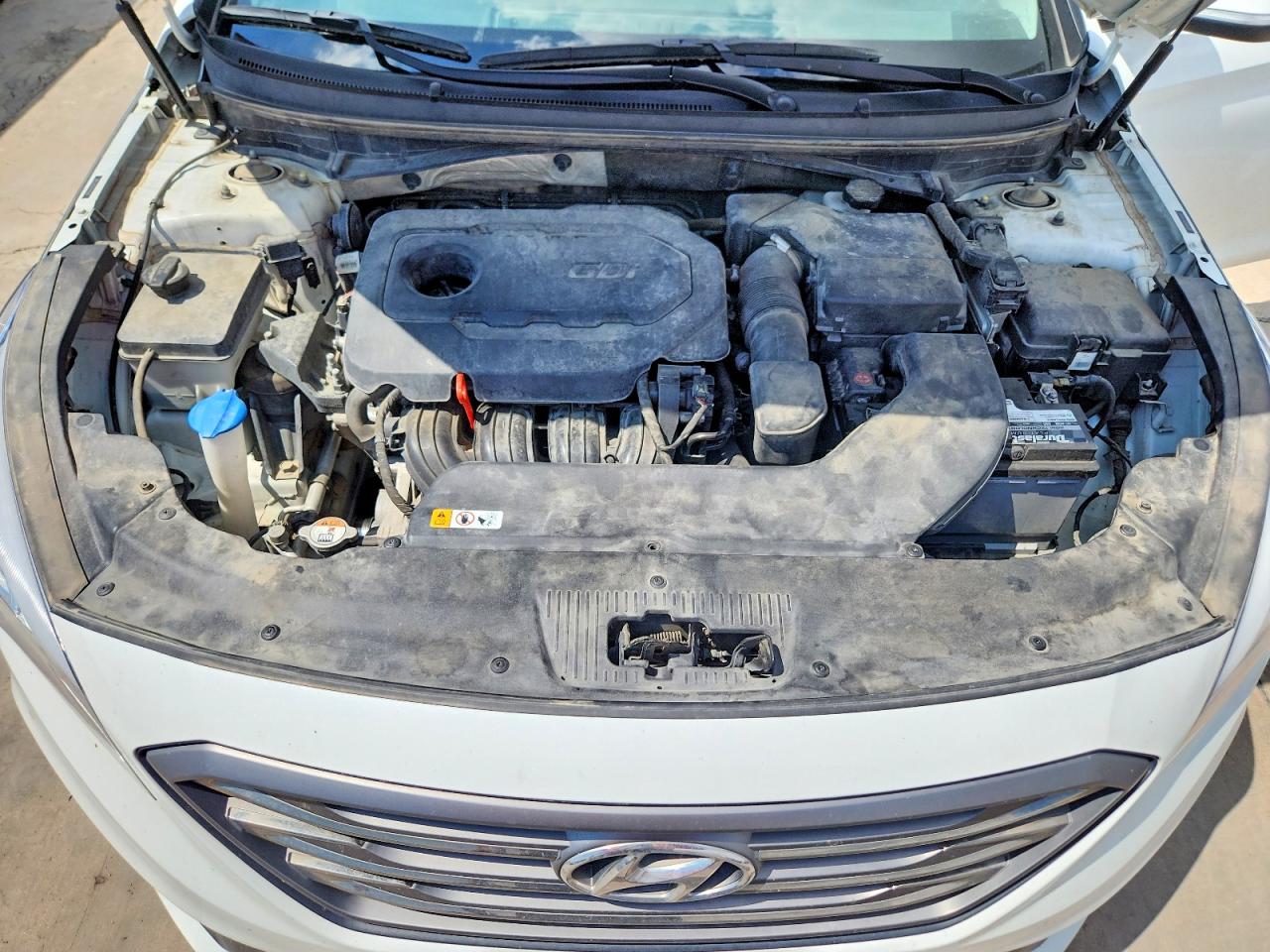 2015 Hyundai Sonata Sport Белый vin: 5NPE34AF8FH218268