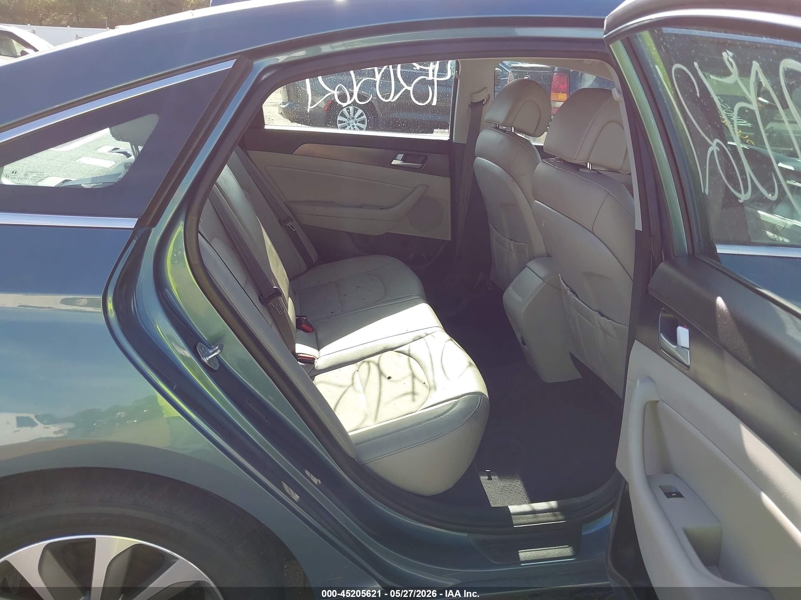 2015 Hyundai Sonata Sport Blue vin: 5NPE34AF8FH219226