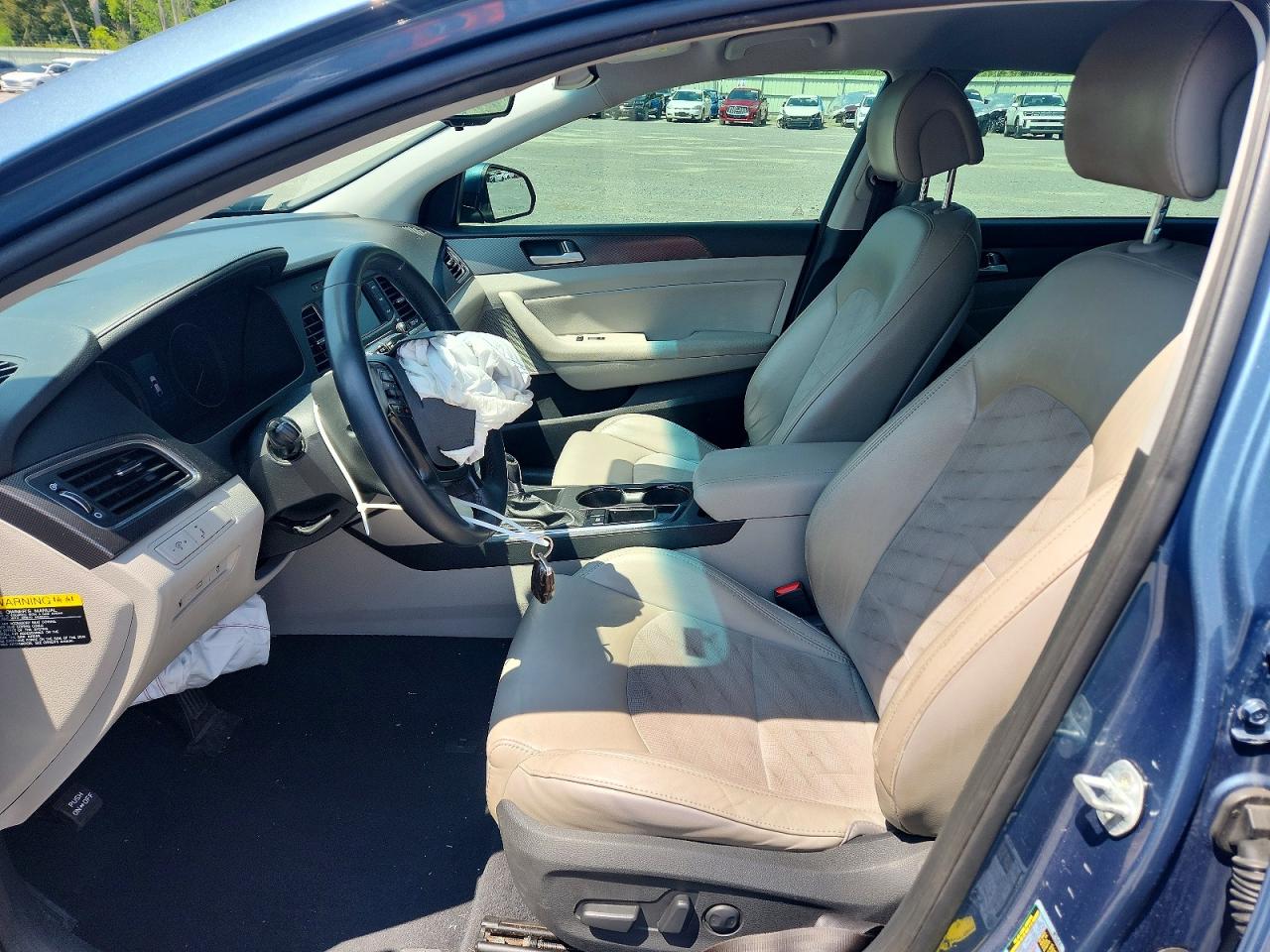 2015 Hyundai Sonata Sport Blue vin: 5NPE34AF8FH235801