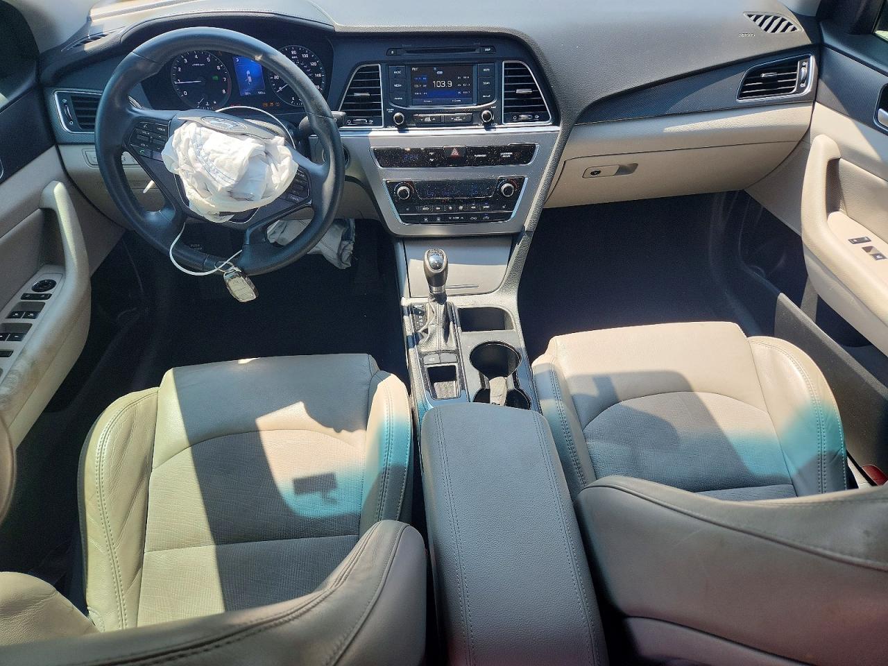 2015 Hyundai Sonata Sport Blue vin: 5NPE34AF8FH235801