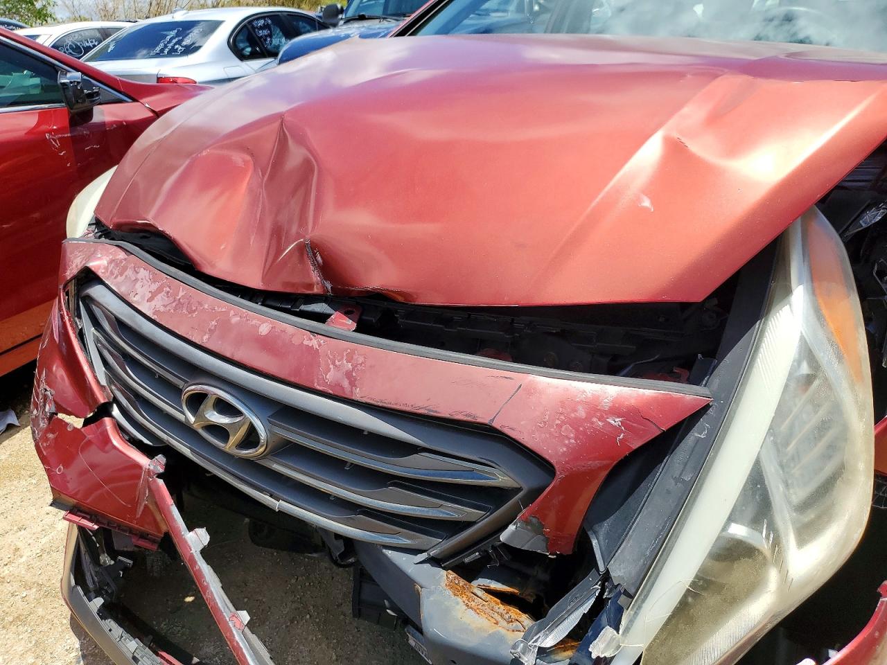 2015 Hyundai Sonata Sport Burgundy vin: 5NPE34AF8FH248323