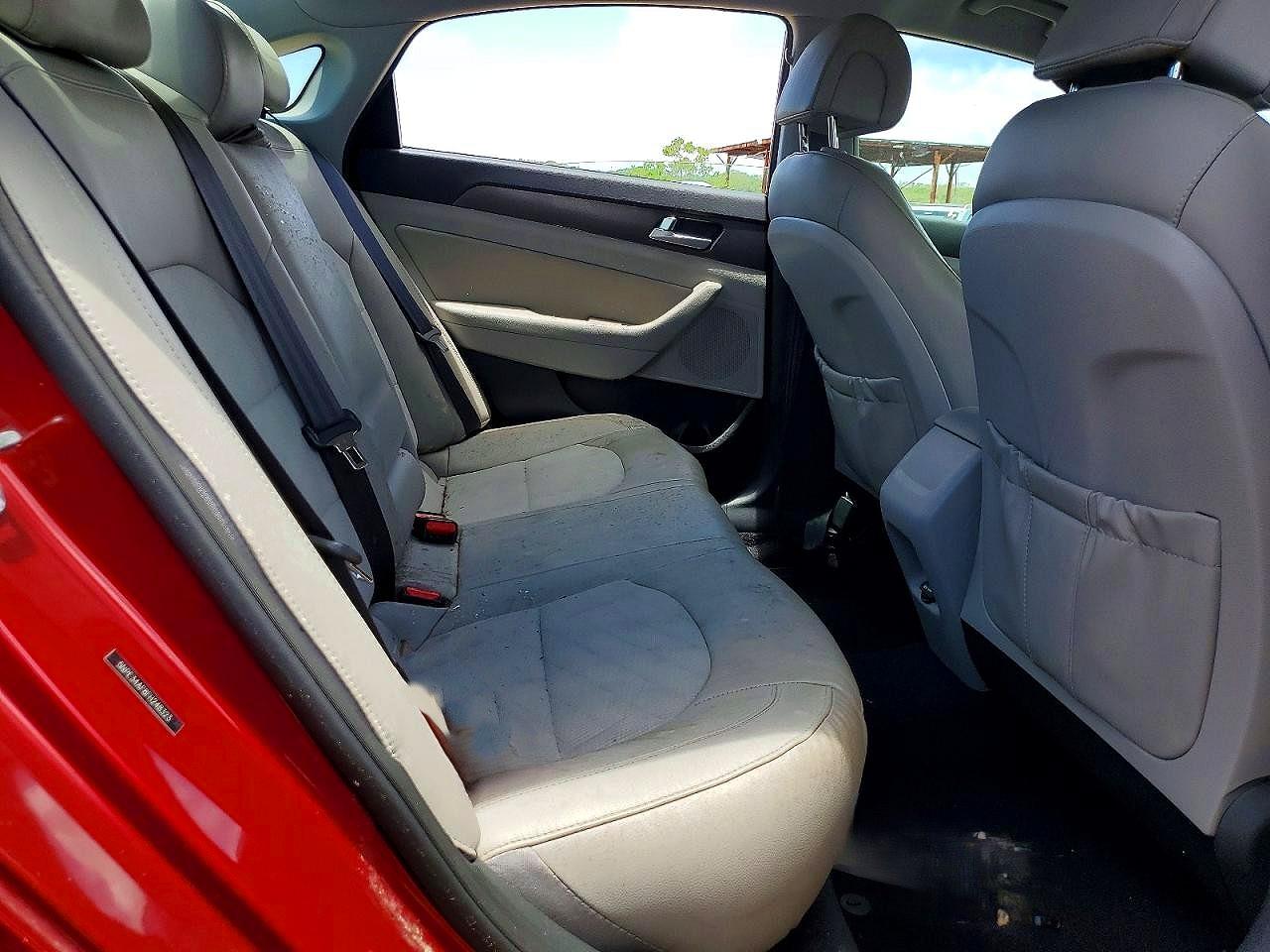 2015 Hyundai Sonata Sport Burgundy vin: 5NPE34AF8FH248323