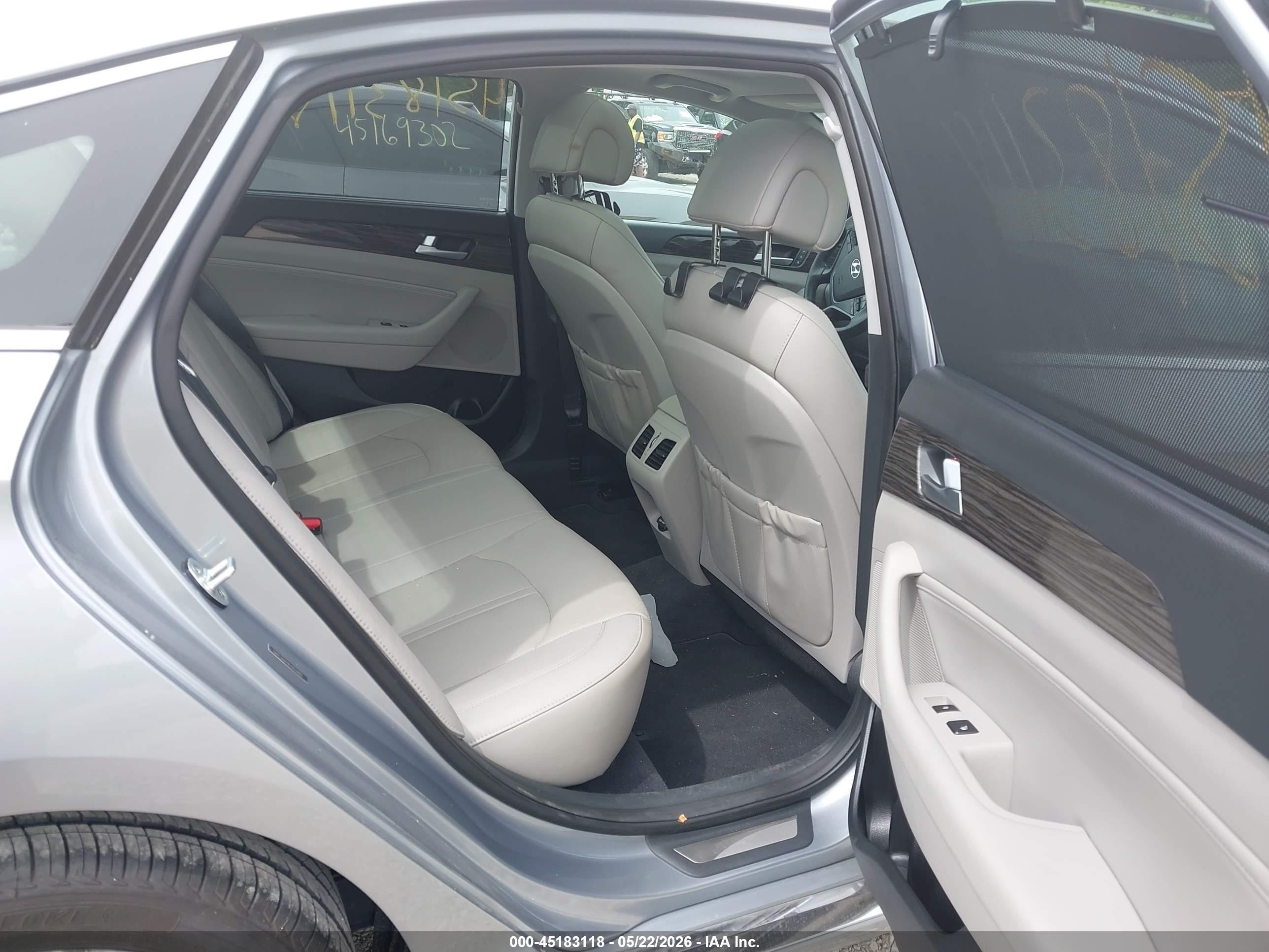 2015 Hyundai Sonata Limited Gray vin: 5NPE34AF8FH253487