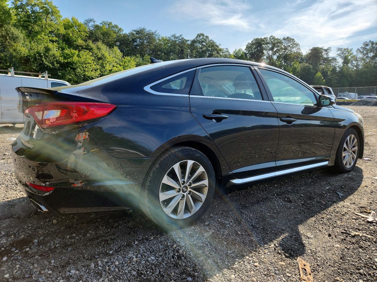 2016 Hyundai Sonata Sport Black vin: 5NPE34AF8GH279010