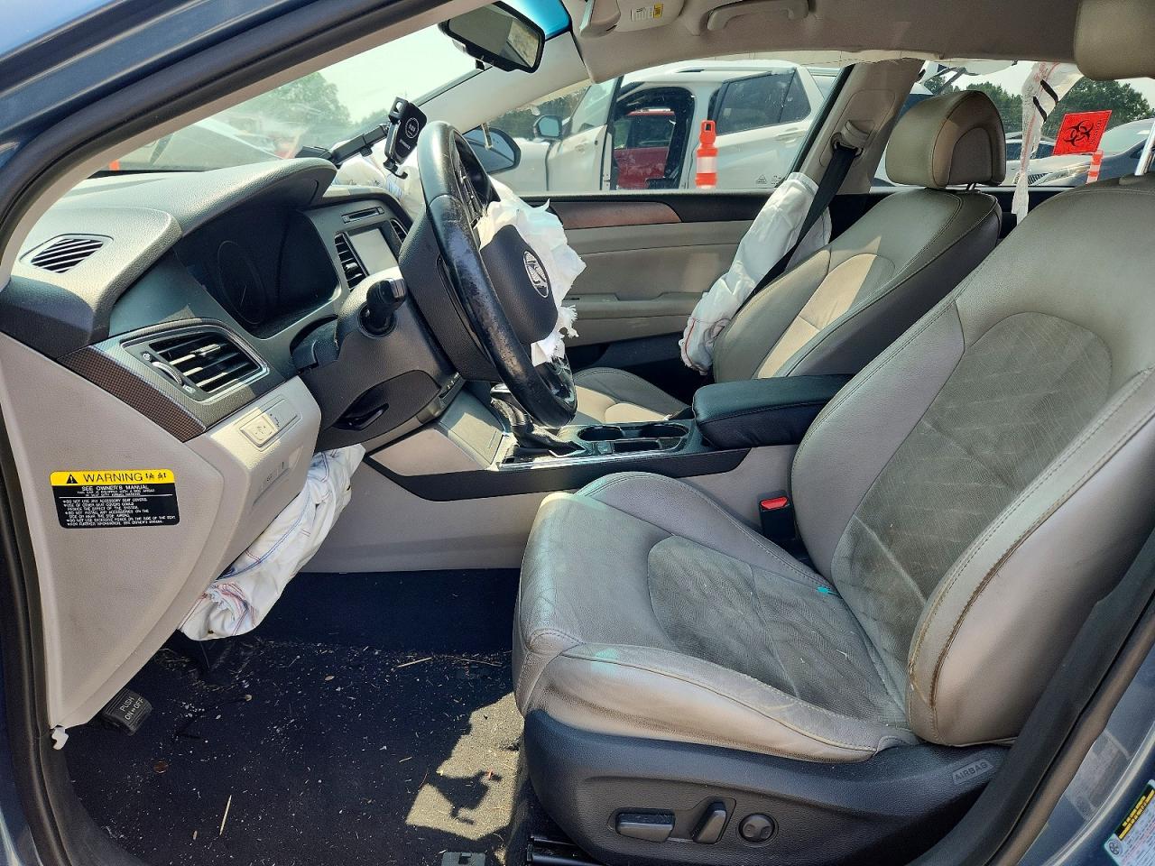 2016 Hyundai Sonata Sport Blue vin: 5NPE34AF8GH325449