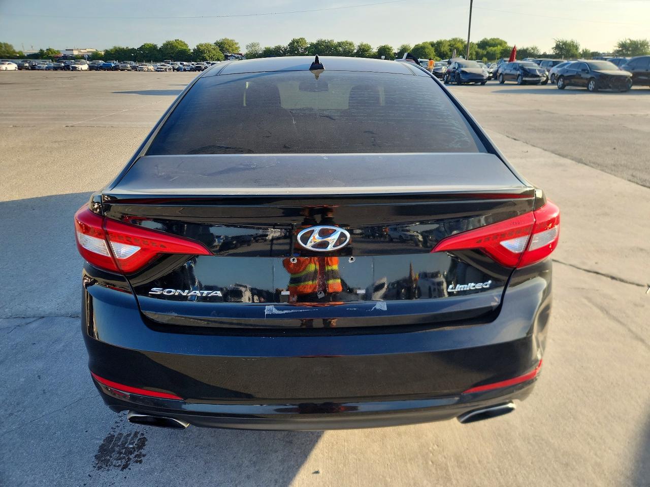 2016 Hyundai Sonata Limited Black vin: 5NPE34AF8GH414003