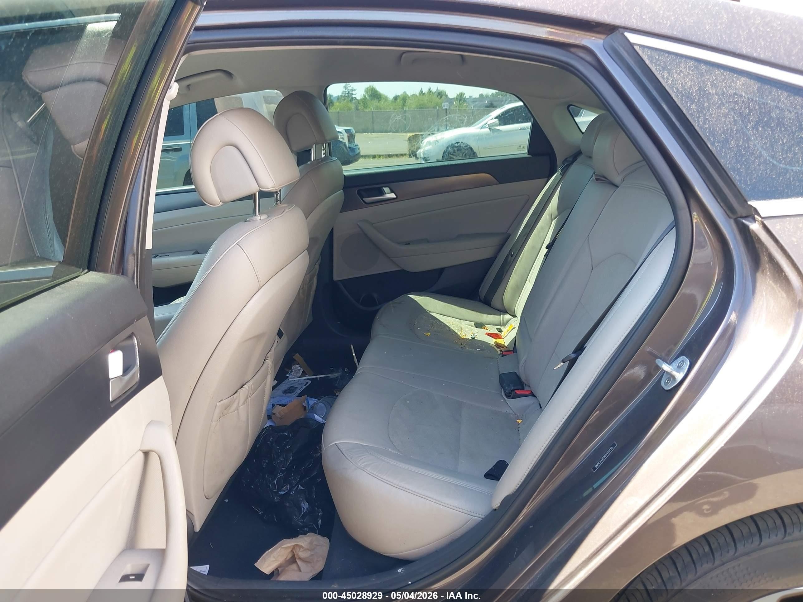 2016 Hyundai Sonata Sport Gray vin: 5NPE34AF8GH415135