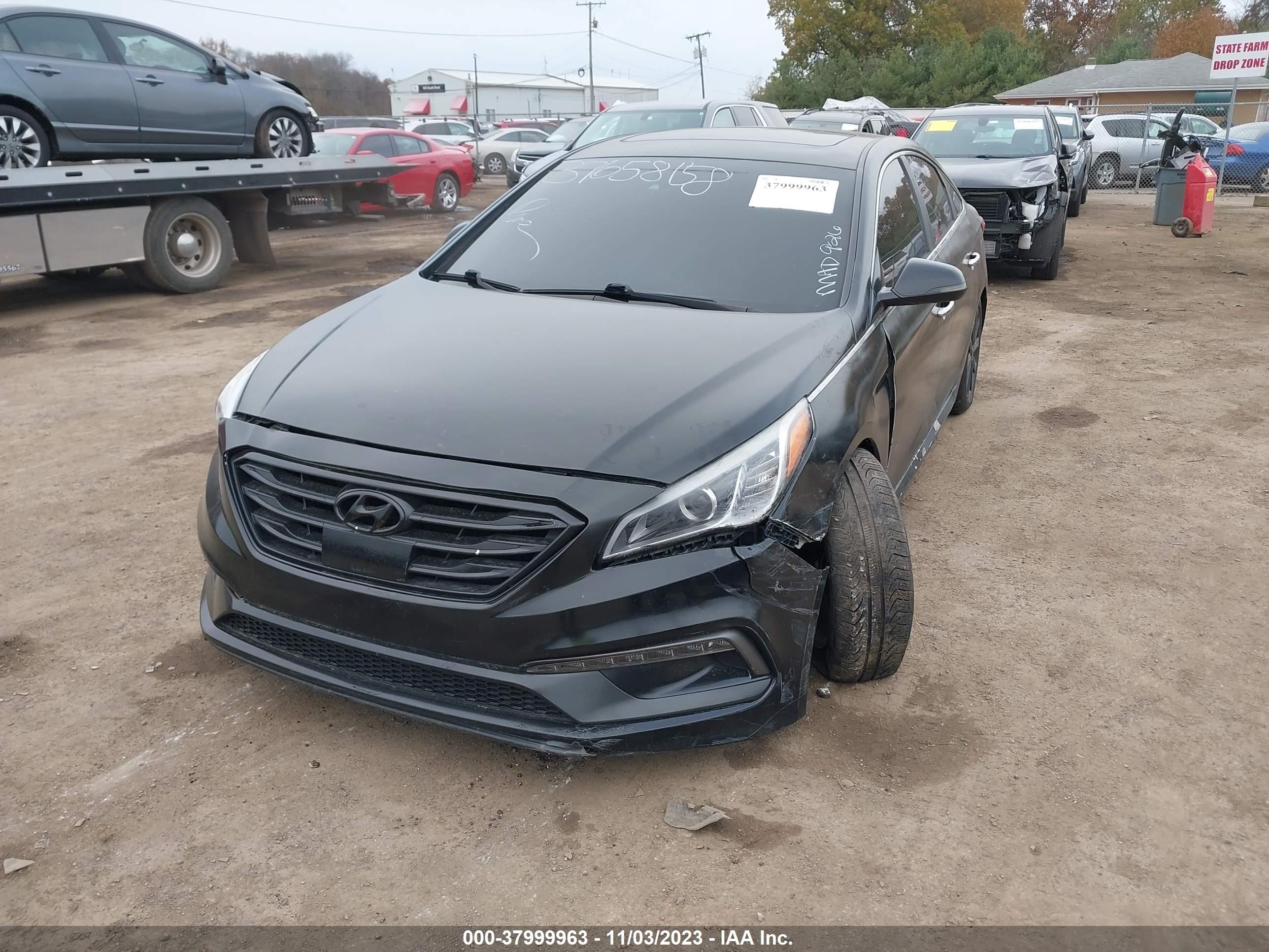 2017 Hyundai Sonata Limited Black vin: 5NPE34AF8HH472372