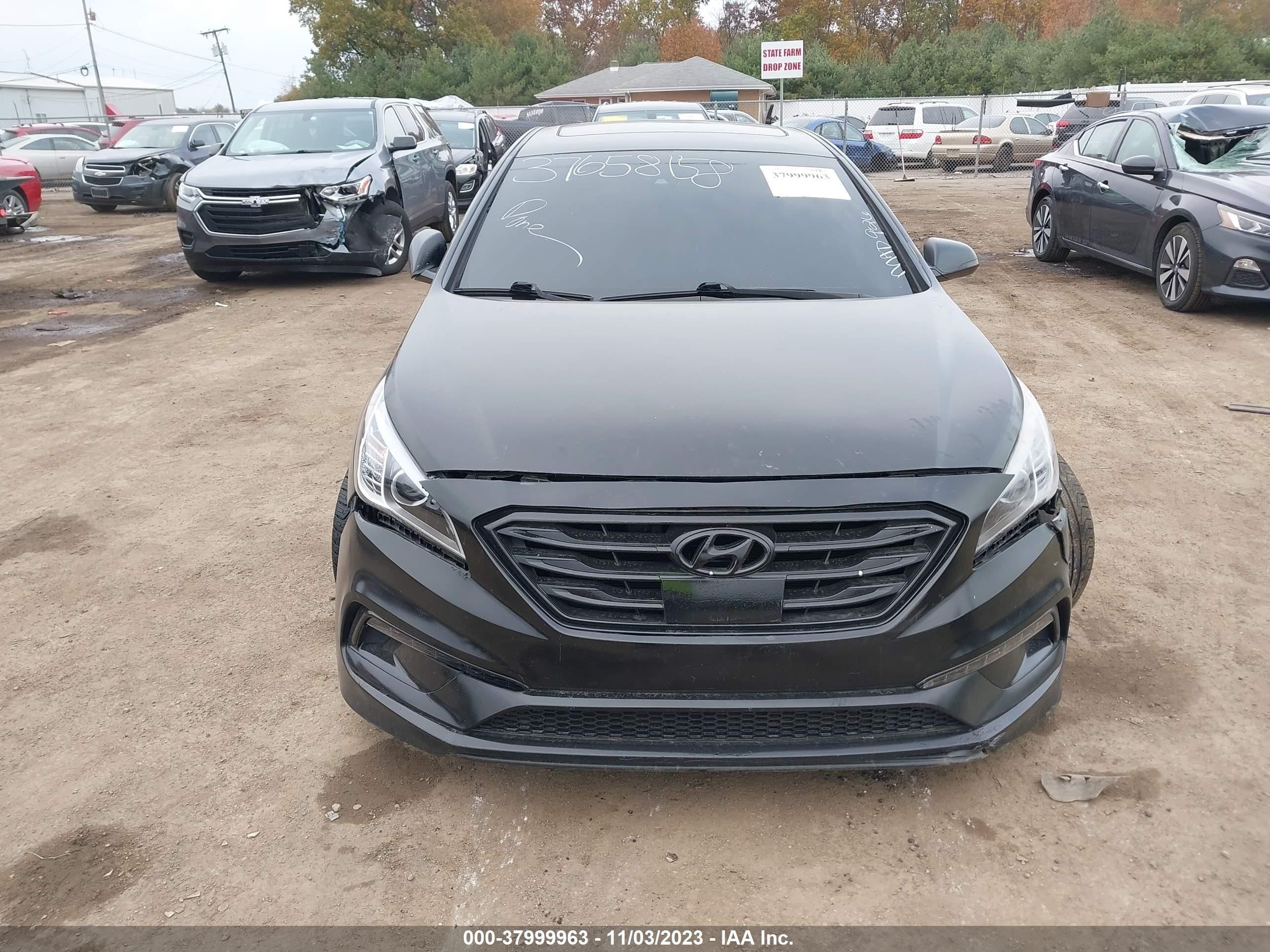 2017 Hyundai Sonata Limited Black vin: 5NPE34AF8HH472372