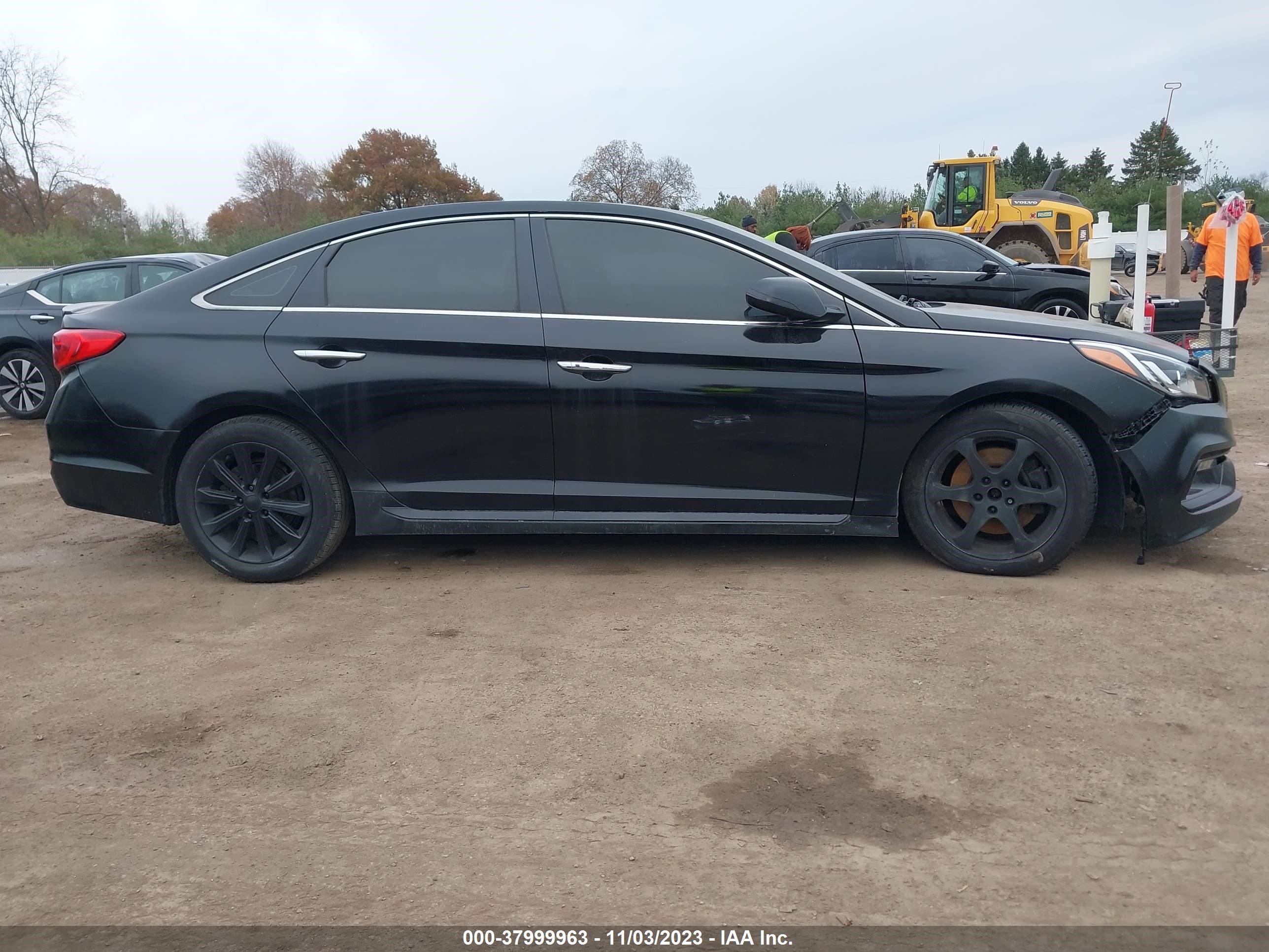 2017 Hyundai Sonata Limited Black vin: 5NPE34AF8HH472372
