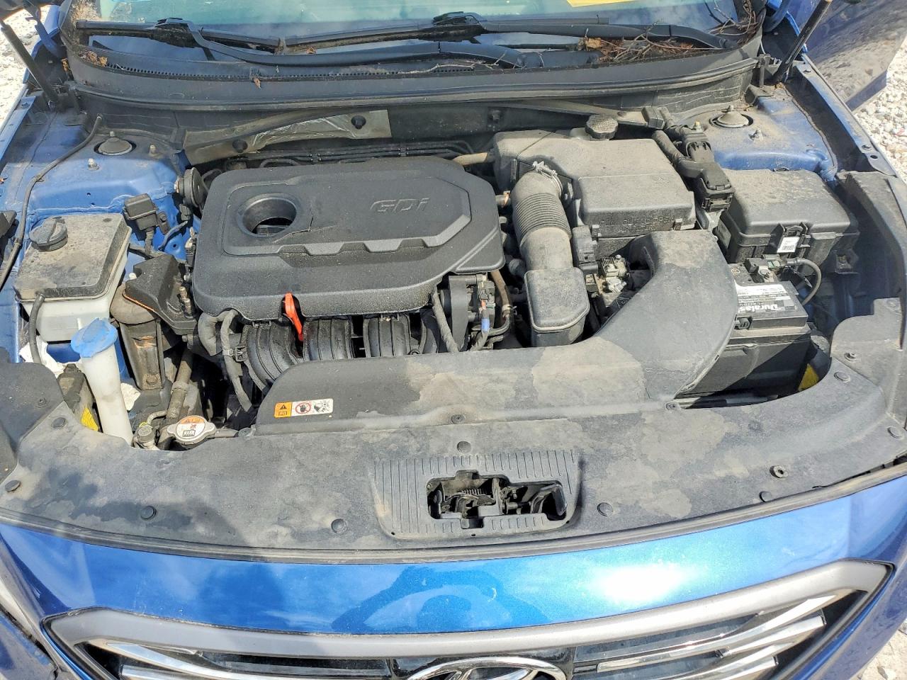 2017 Hyundai Sonata Limited Blue vin: 5NPE34AF8HH511347