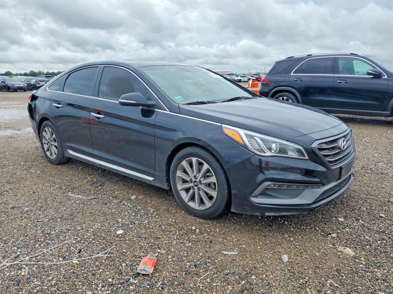2017 Hyundai Sonata Limited Black vin: 5NPE34AF8HH590745