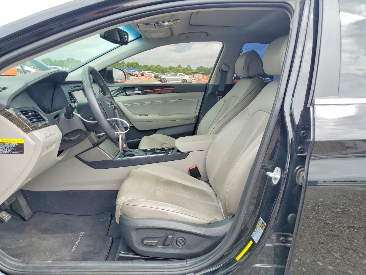 2017 Hyundai Sonata Limited Black vin: 5NPE34AF8HH590745