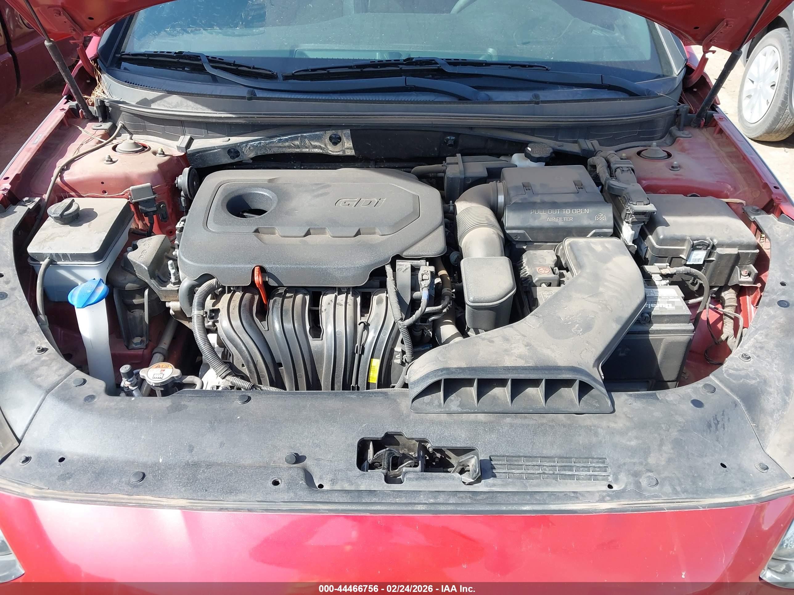 2018 Hyundai Sonata Sport Red vin: 5NPE34AF8JH601975