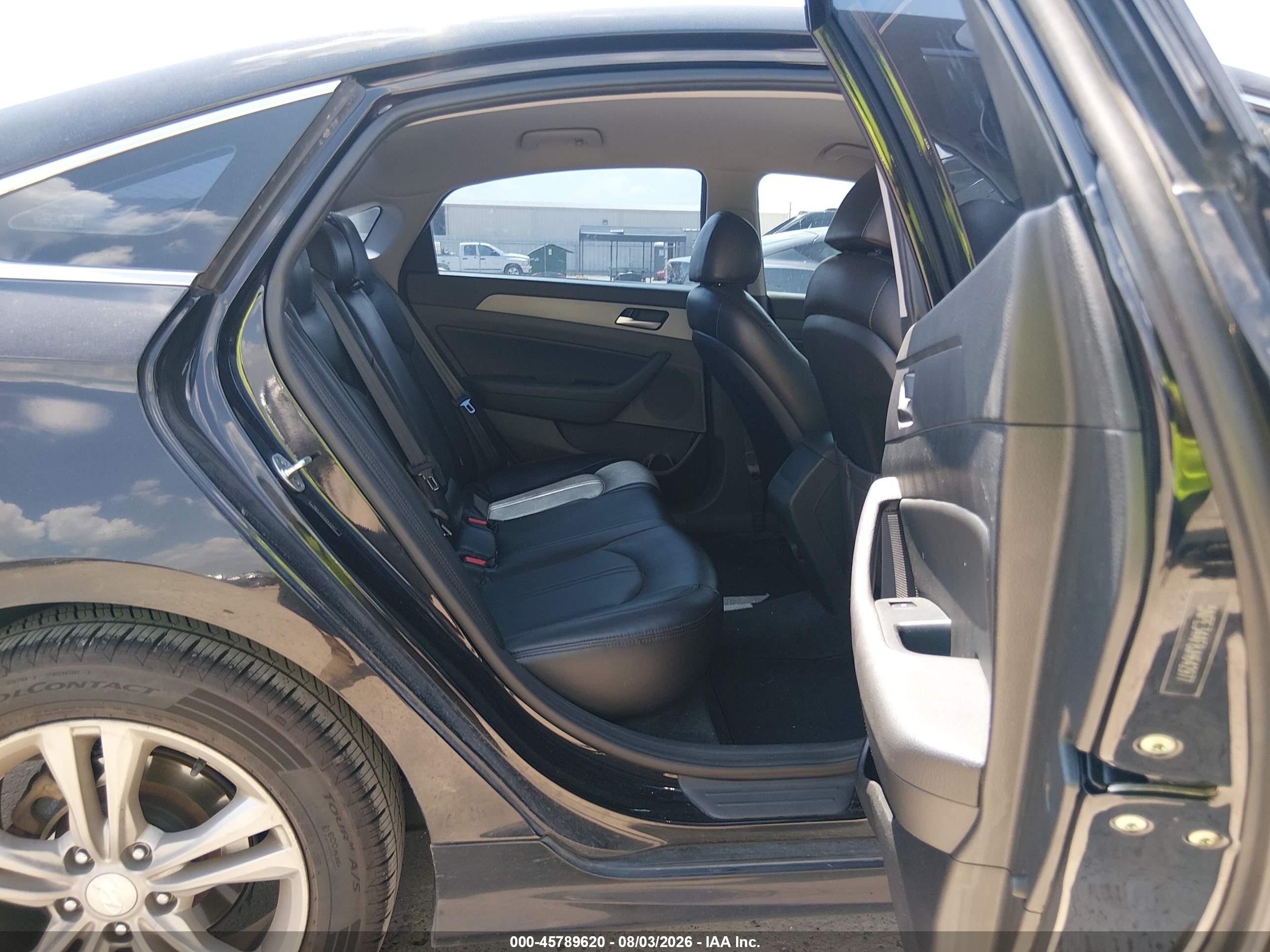 2018 Hyundai Sonata Sel Black vin: 5NPE34AF8JH642977