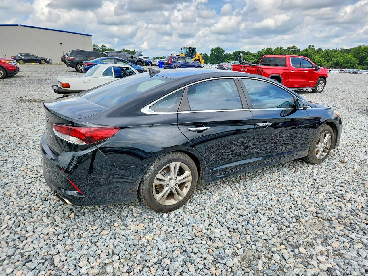 2018 Hyundai Sonata Sel Black vin: 5NPE34AF8JH649864