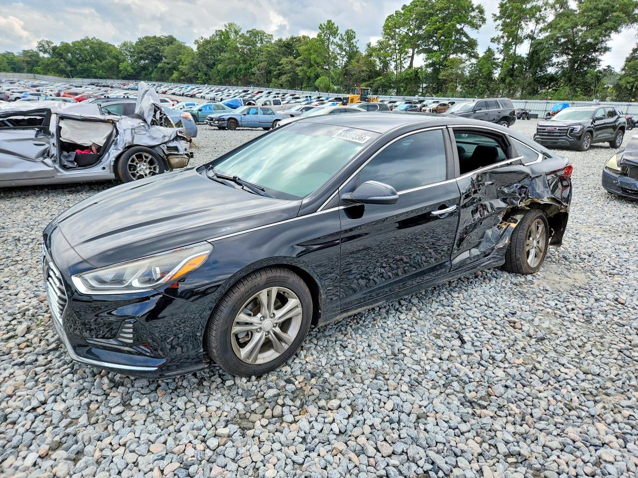 2018 Hyundai Sonata Sel Black vin: 5NPE34AF8JH649864