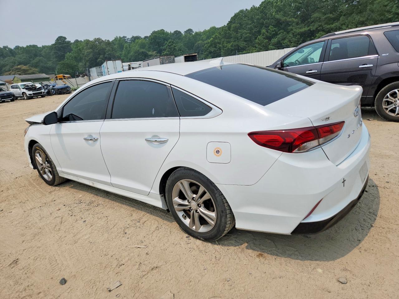 2018 Hyundai Sonata Sel White vin: 5NPE34AF8JH683268
