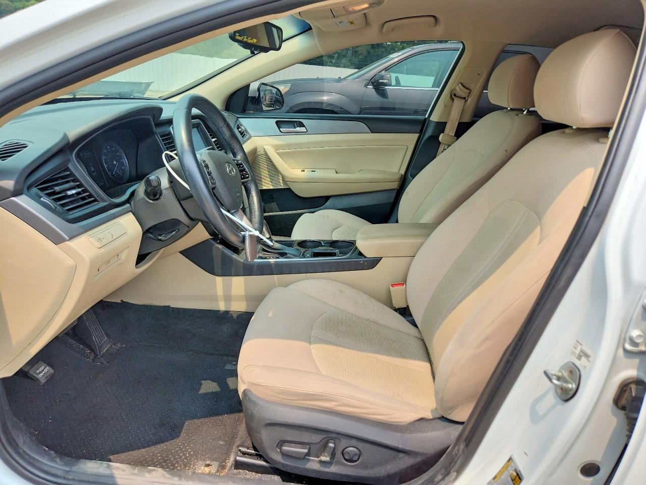 2018 Hyundai Sonata Sel White vin: 5NPE34AF8JH683268