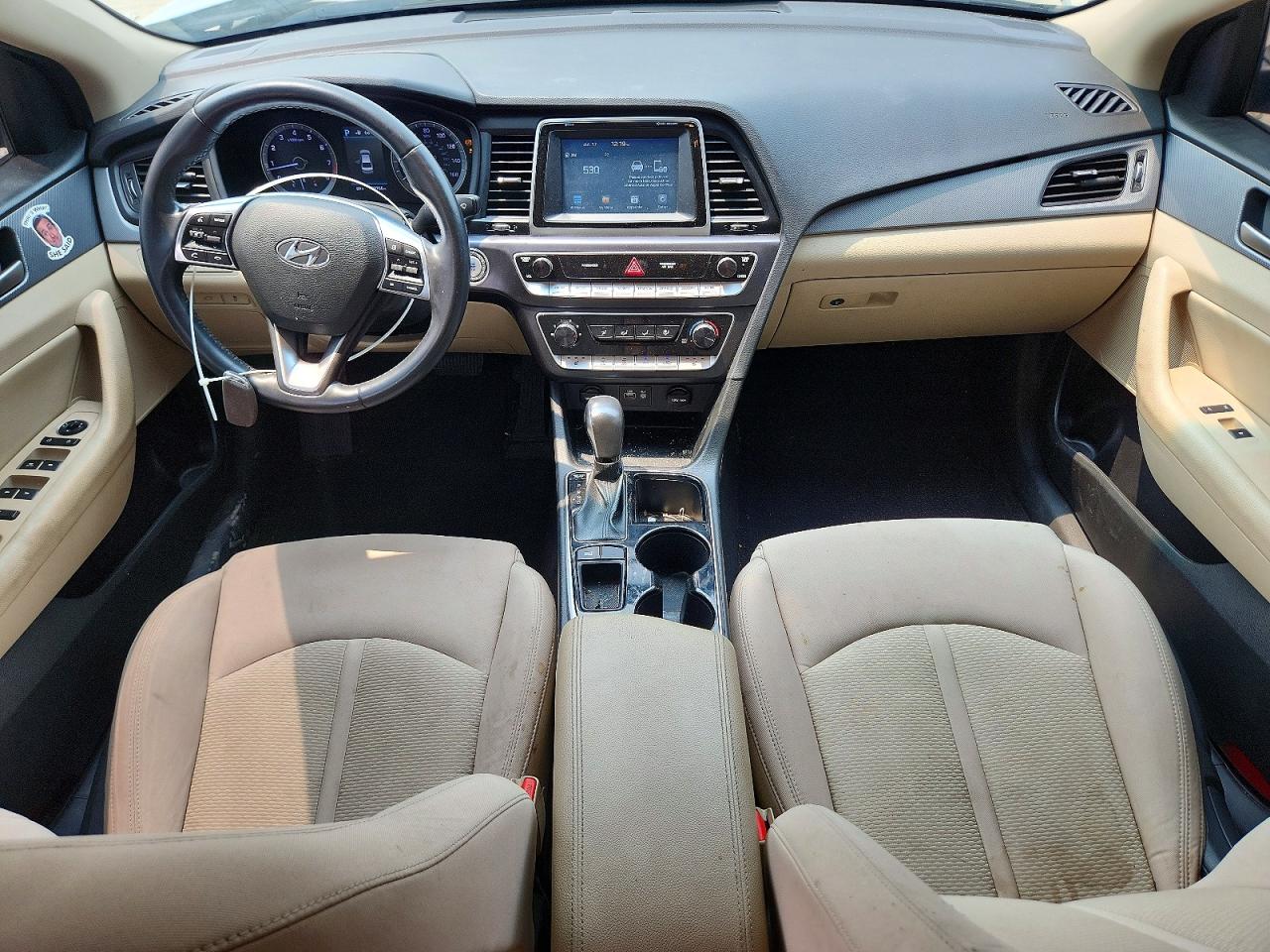 2018 Hyundai Sonata Sel White vin: 5NPE34AF8JH683268