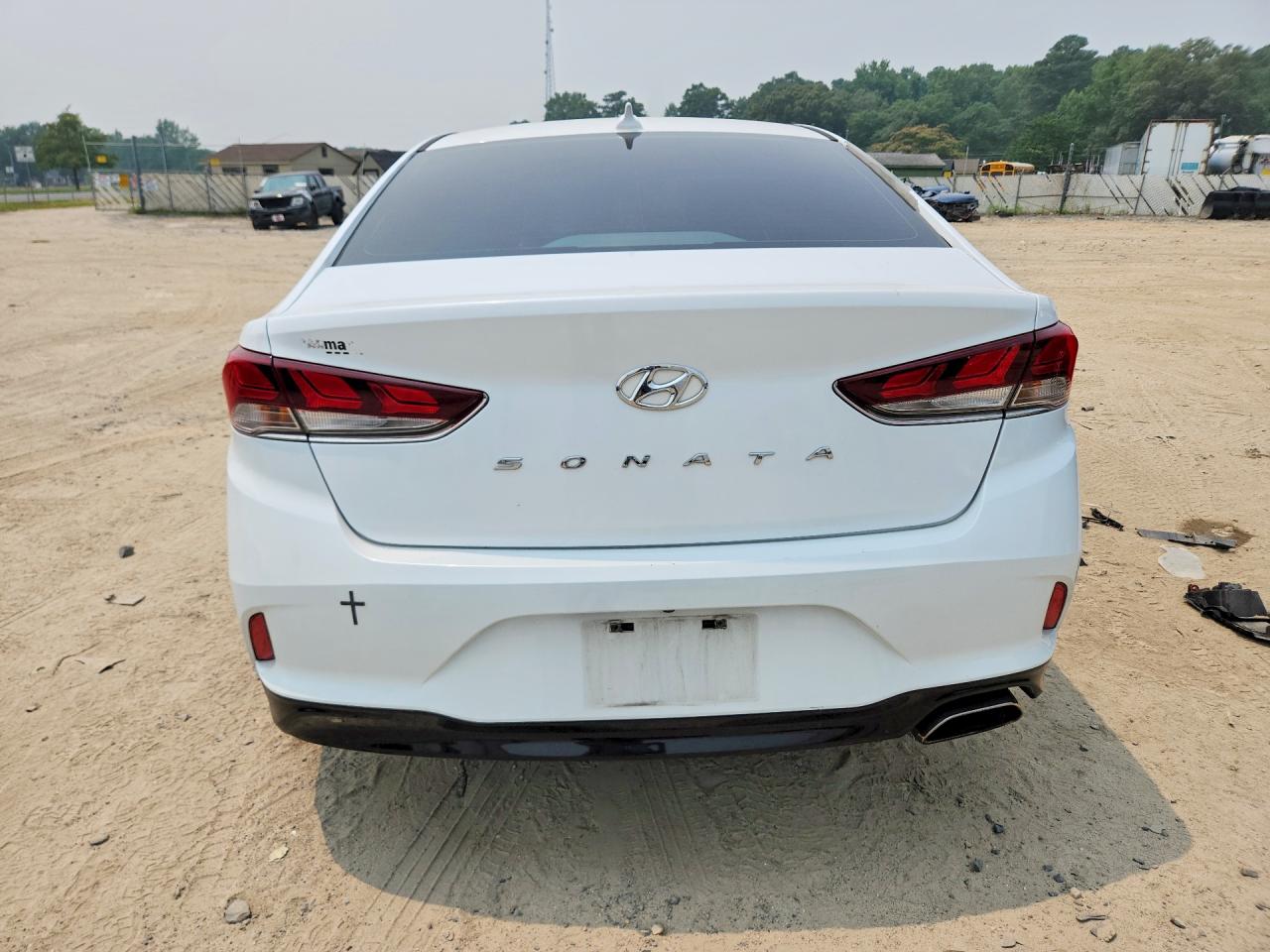 2018 Hyundai Sonata Sel White vin: 5NPE34AF8JH683268