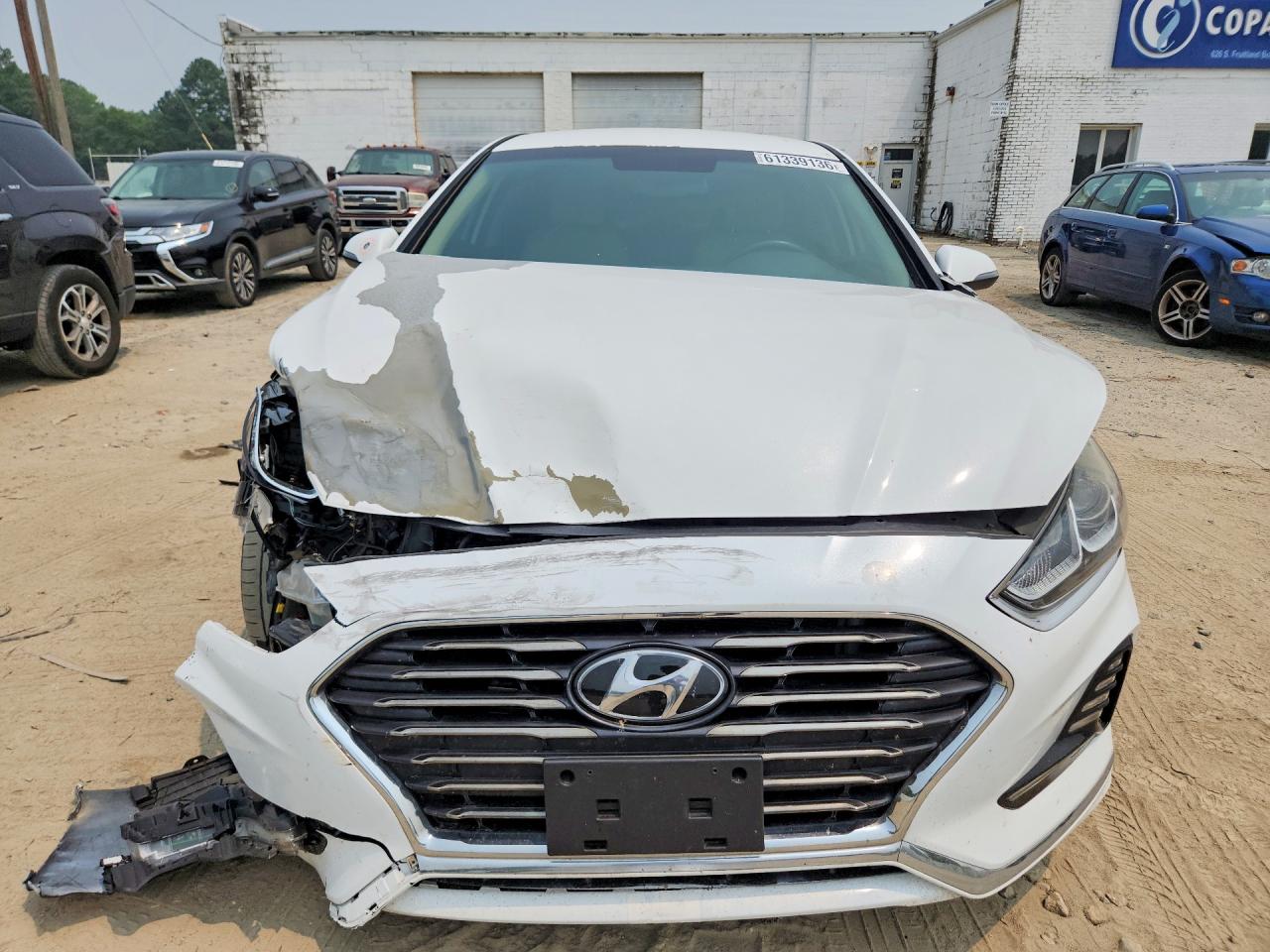 2018 Hyundai Sonata Sel White vin: 5NPE34AF8JH683268