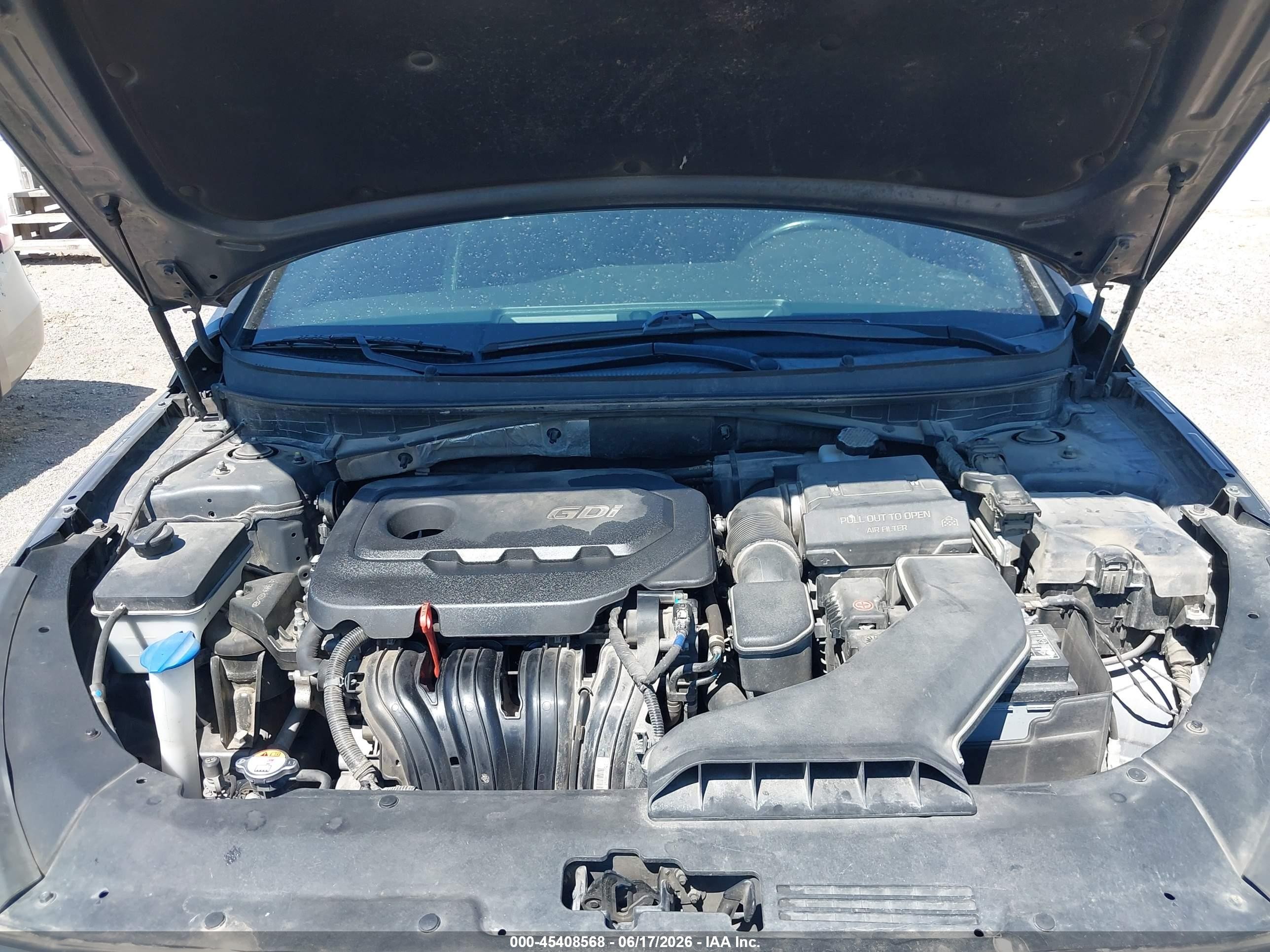 2019 Hyundai Sonata Sport Gray vin: 5NPE34AF8KH780875