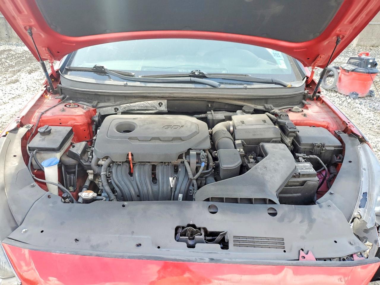 2019 Hyundai Sonata Red vin: 5NPE34AF8KH820680