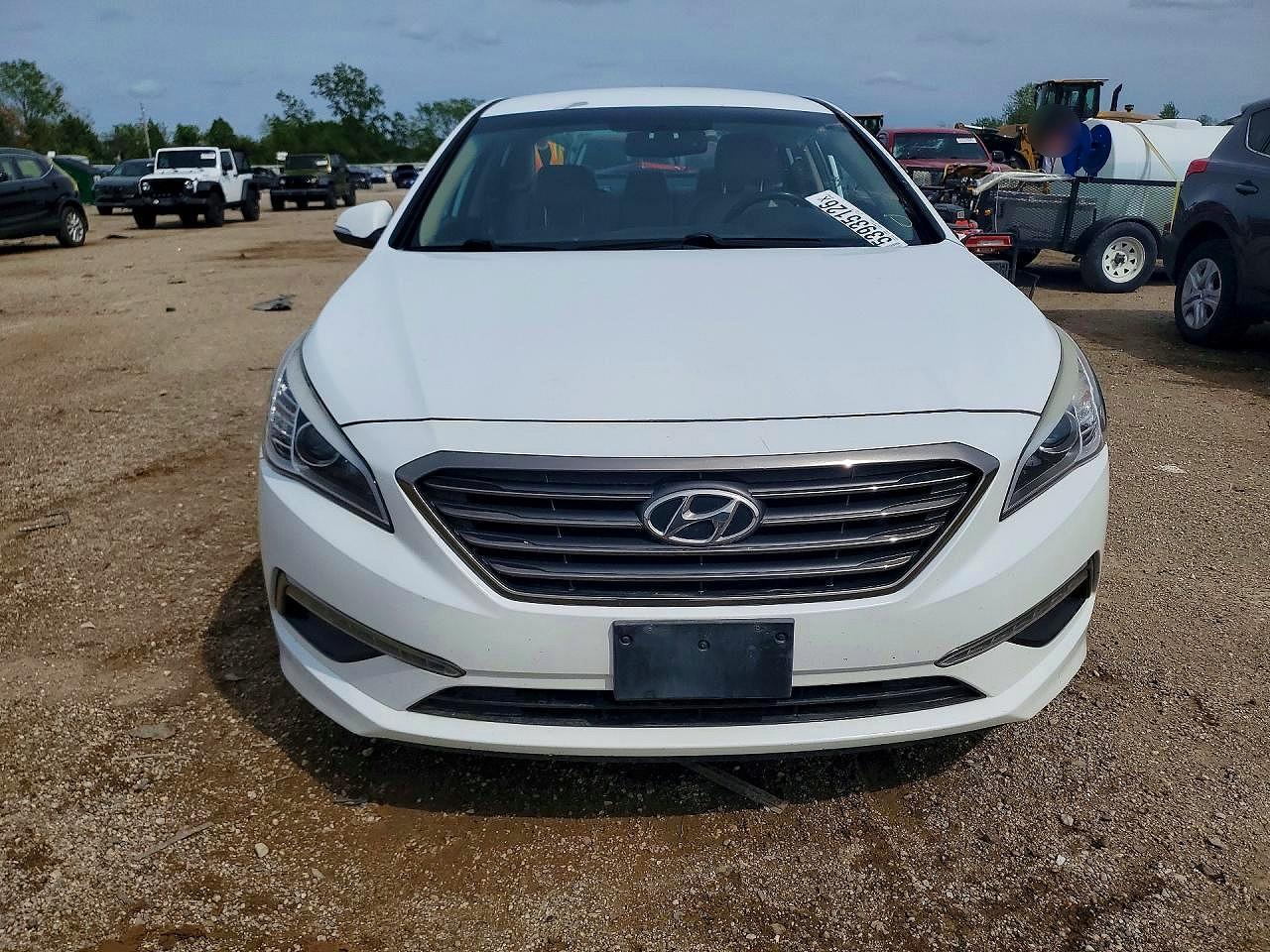 2015 Hyundai Sonata Limited White vin: 5NPE34AF9FH014076