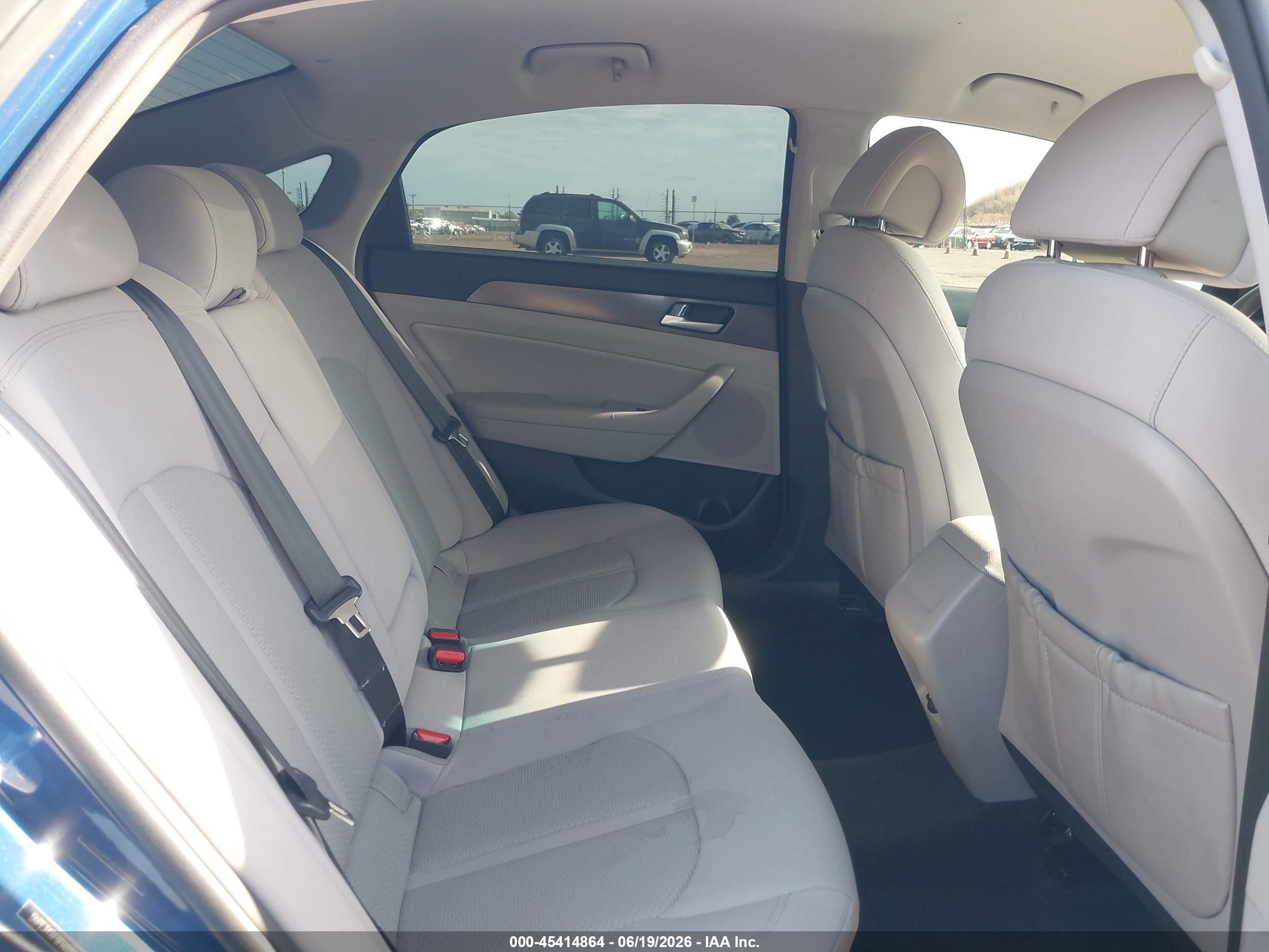 2015 Hyundai Sonata Sport Blue vin: 5NPE34AF9FH020816