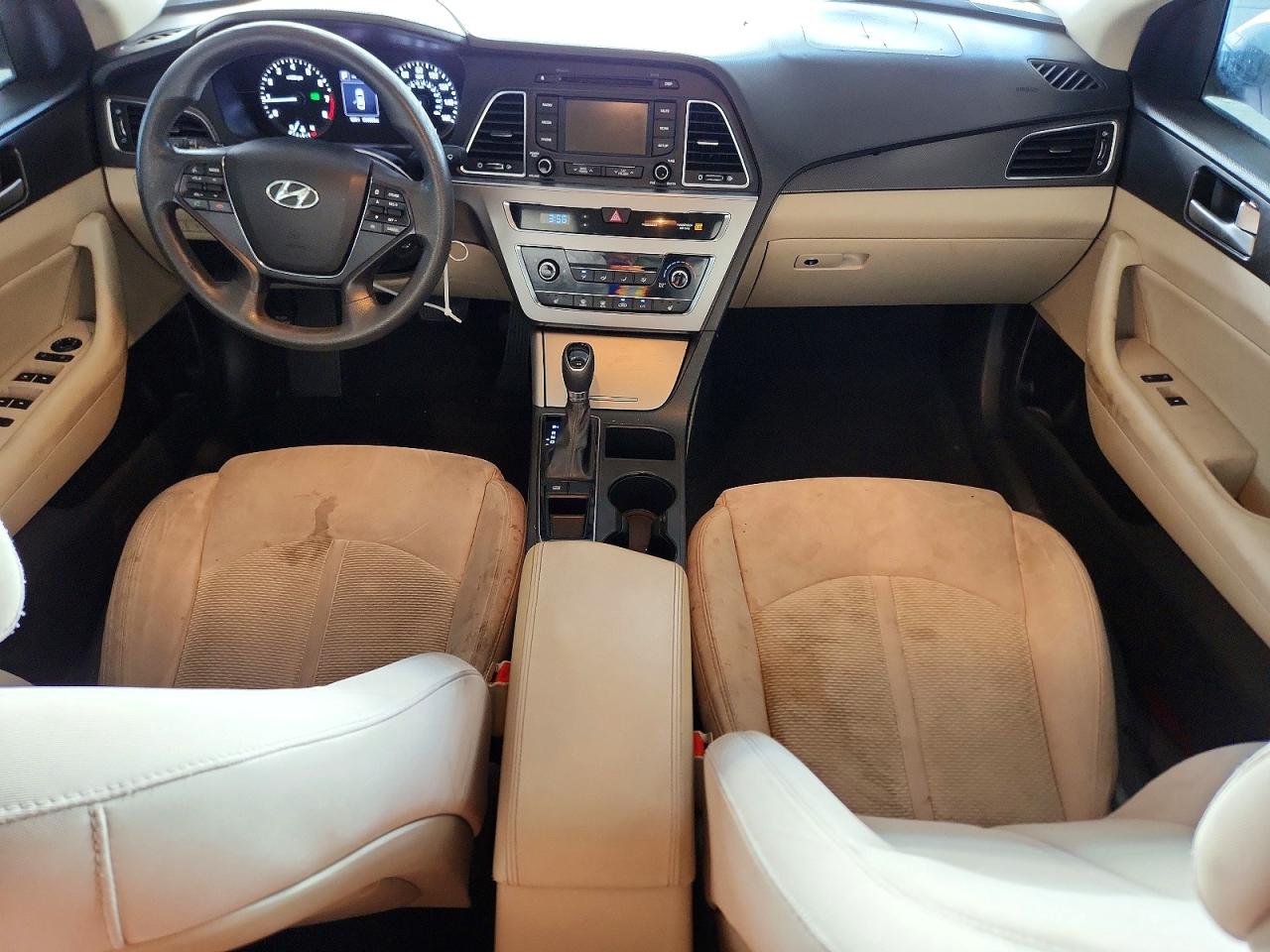2015 Hyundai Sonata Sport White vin: 5NPE34AF9FH027975