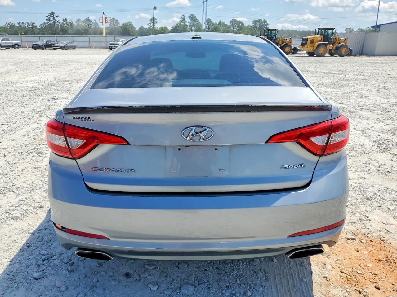 2015 Hyundai Sonata Sport Gray vin: 5NPE34AF9FH029483