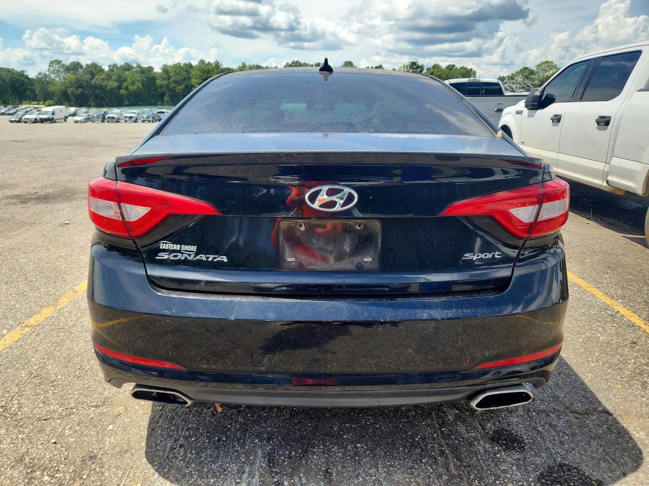 2015 Hyundai Sonata Sport Черный vin: 5NPE34AF9FH031444
