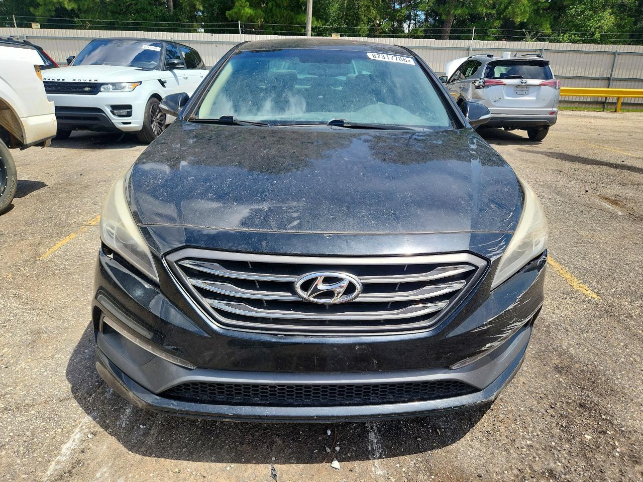 2015 Hyundai Sonata Sport Черный vin: 5NPE34AF9FH031444